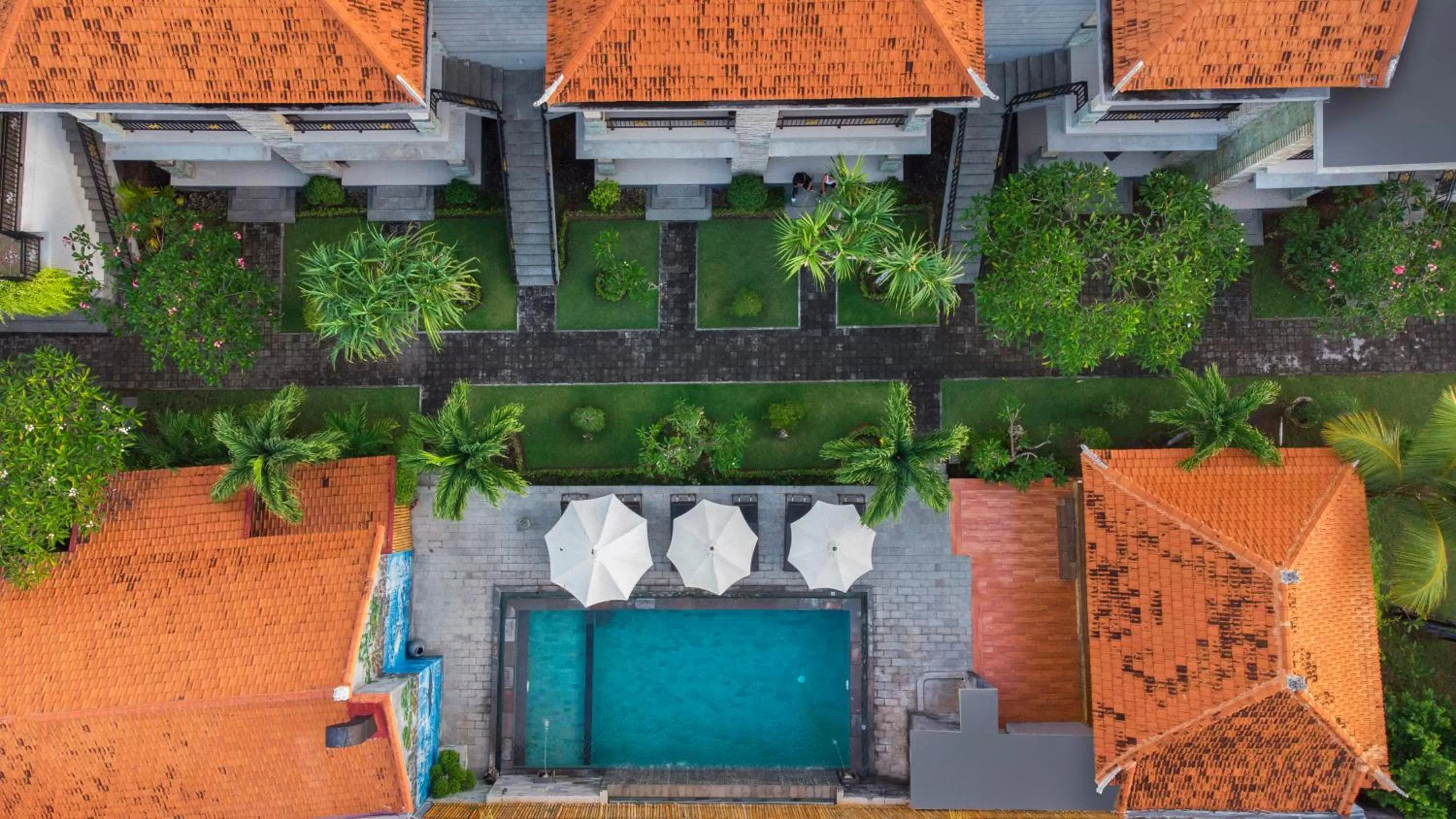 Swimming pool in Hotel Arsa Santhi Nusa Penida