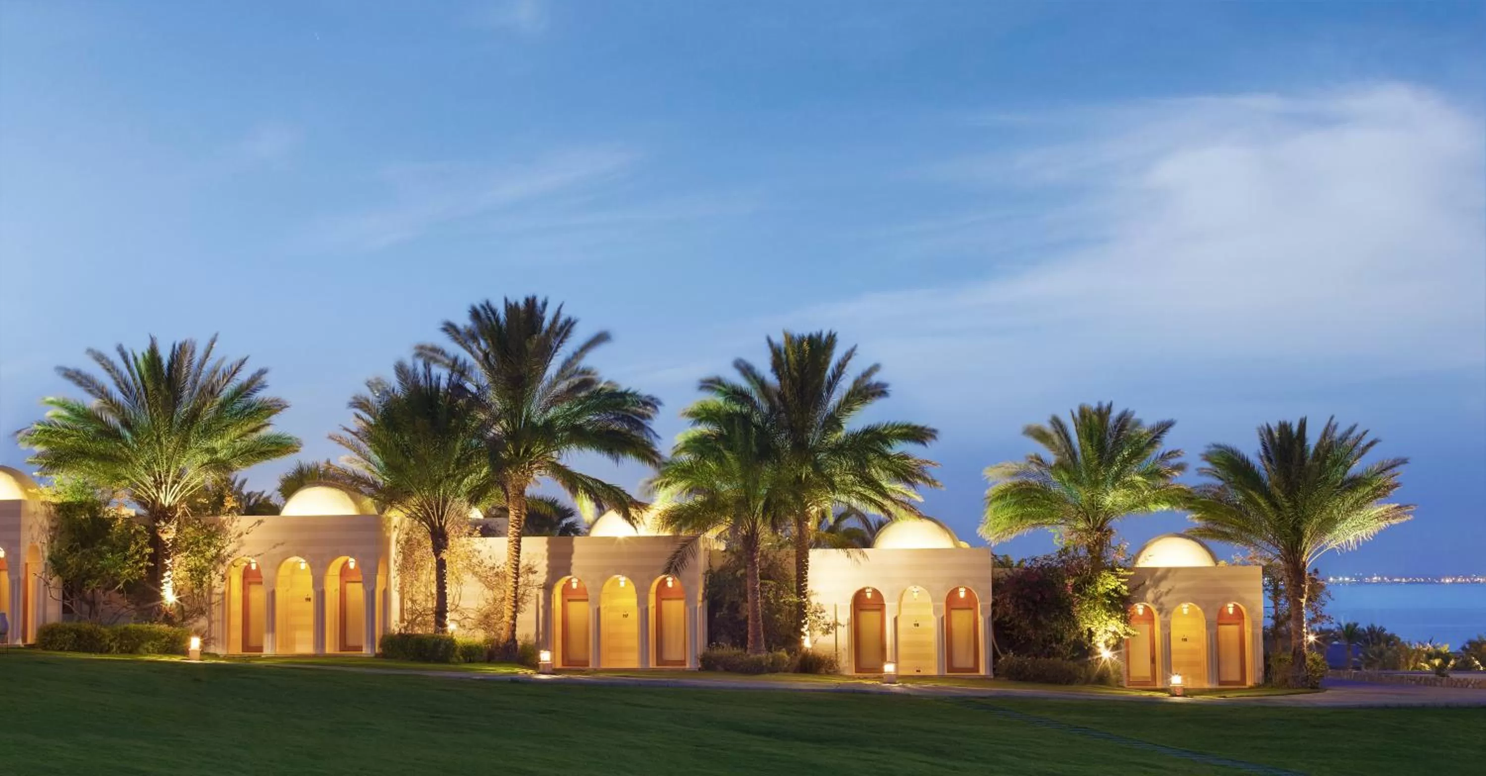 Property building in The Oberoi Beach Resort, Sahl Hasheesh