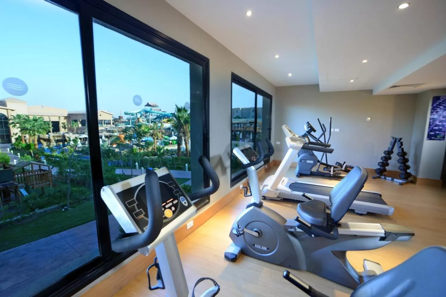 Fitness centre/facilities in Coral Sea Aqua Club Resort