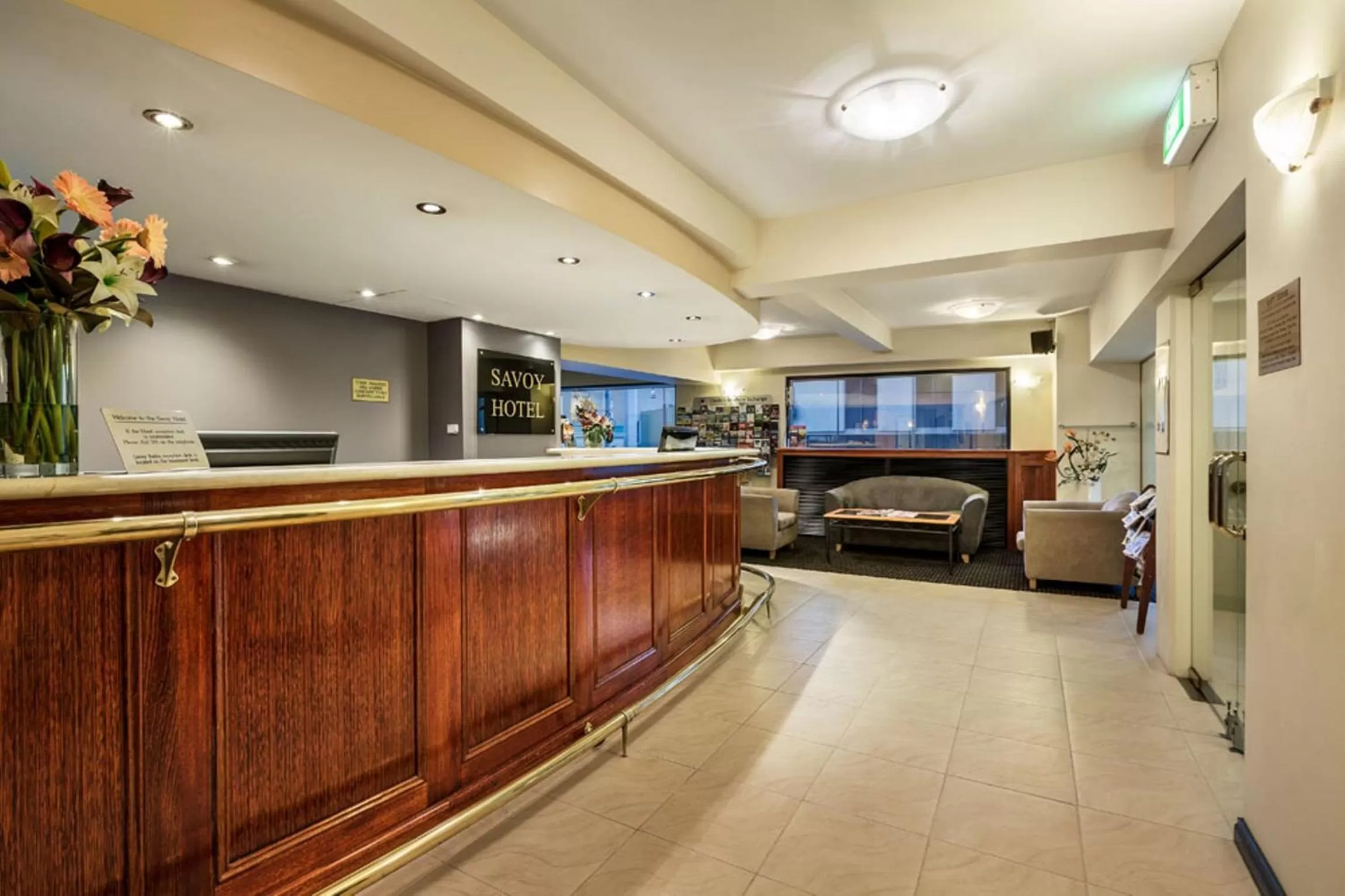 Lobby or reception in Quest Savoy