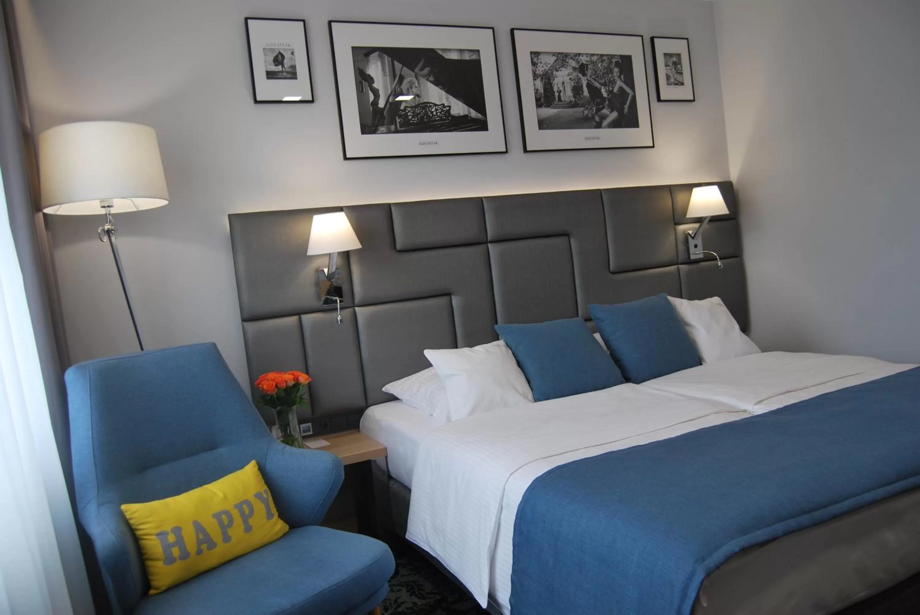 Bed in Hotel Włoski Italia Boutique Old Town Poznań