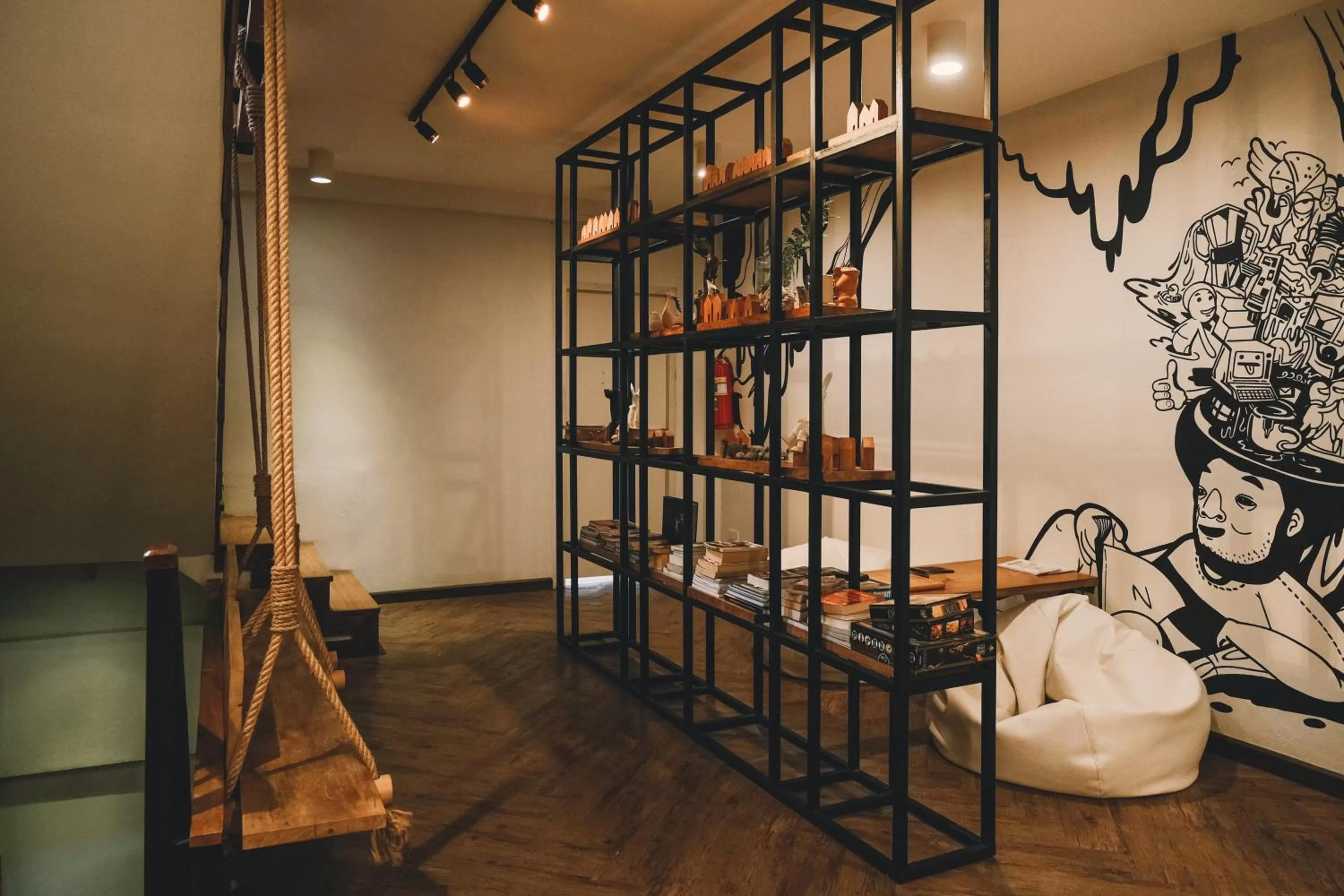 Library in Family Tree Hotel