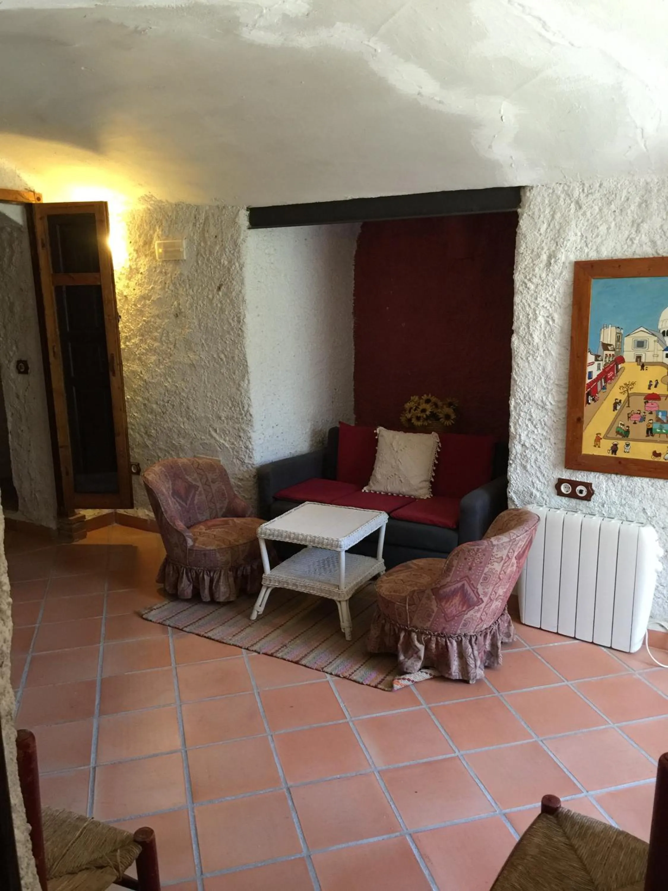Living room in Casas Cueva y Cortijo La Tala en Guadix