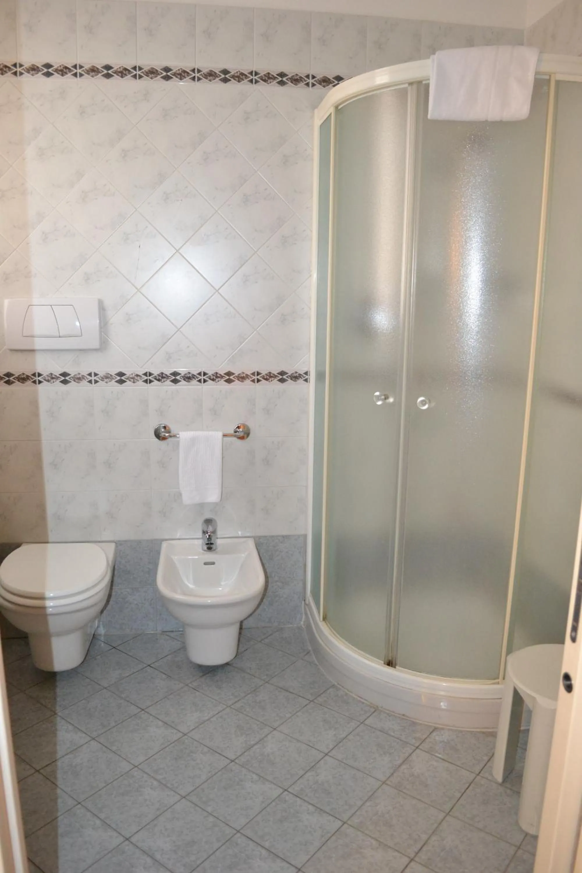 Bed in Tricolore Hotel