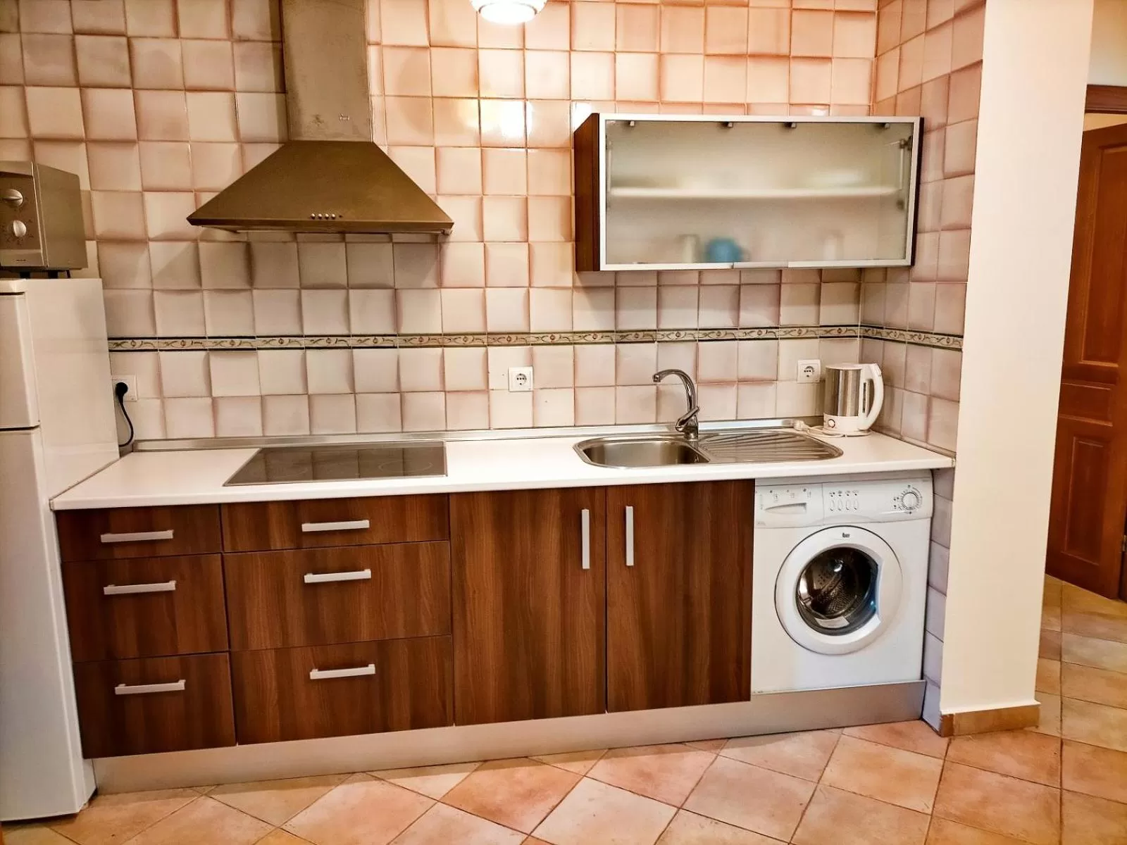 Kitchen or kitchenette in Abadia Suites