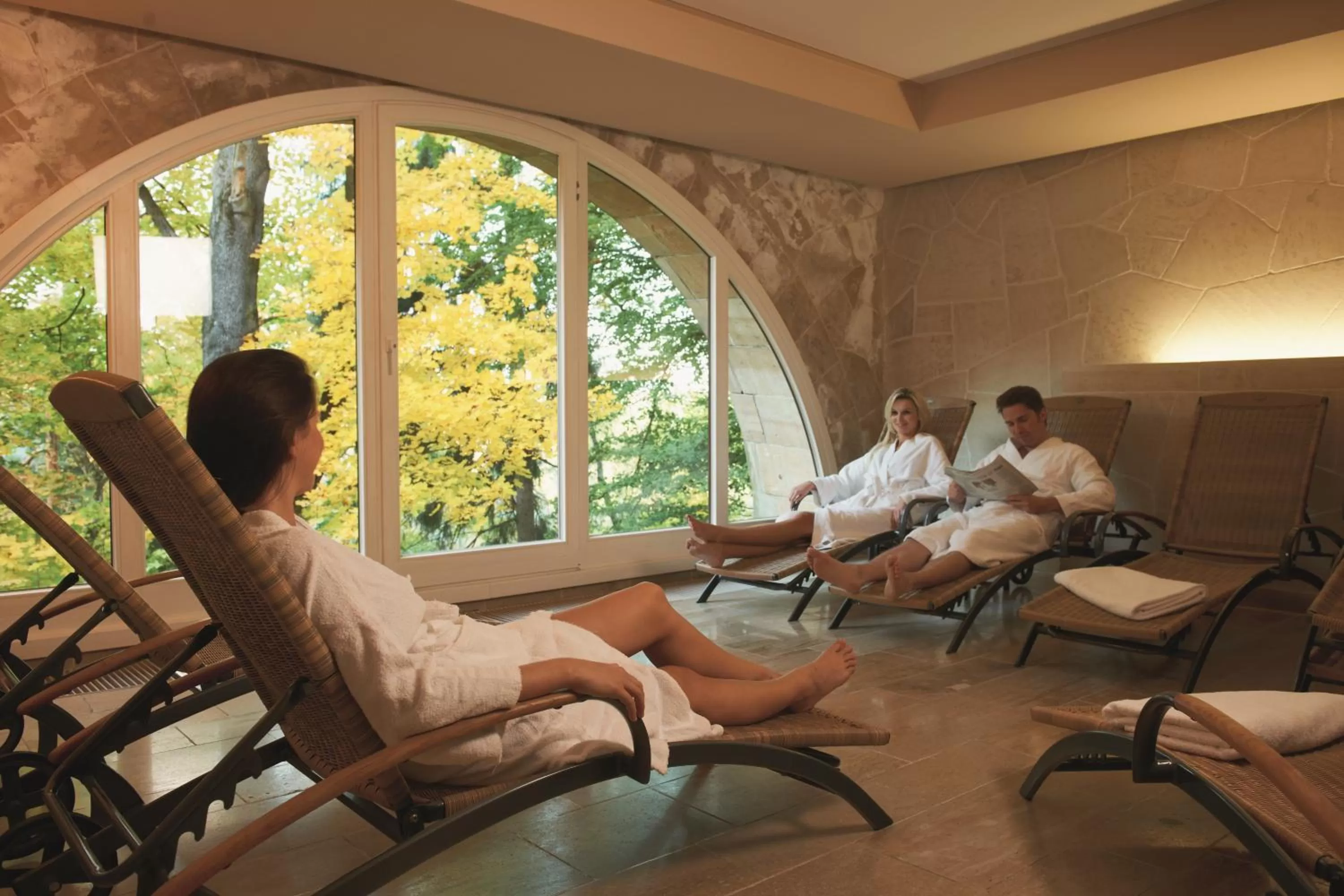 Sauna in Berghotel Bastei