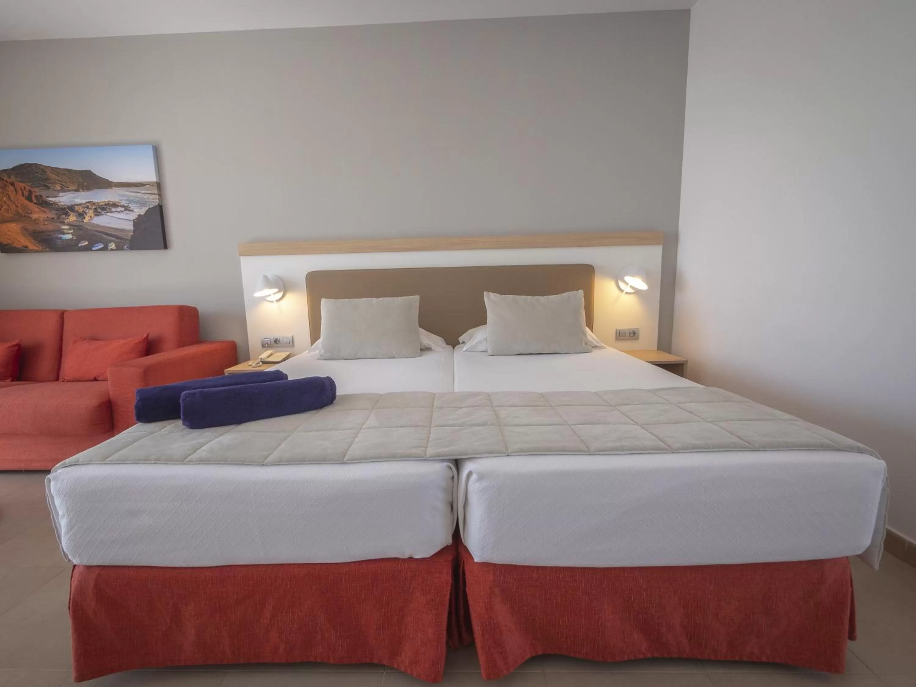 Bed in Hotel Lanzarote Village