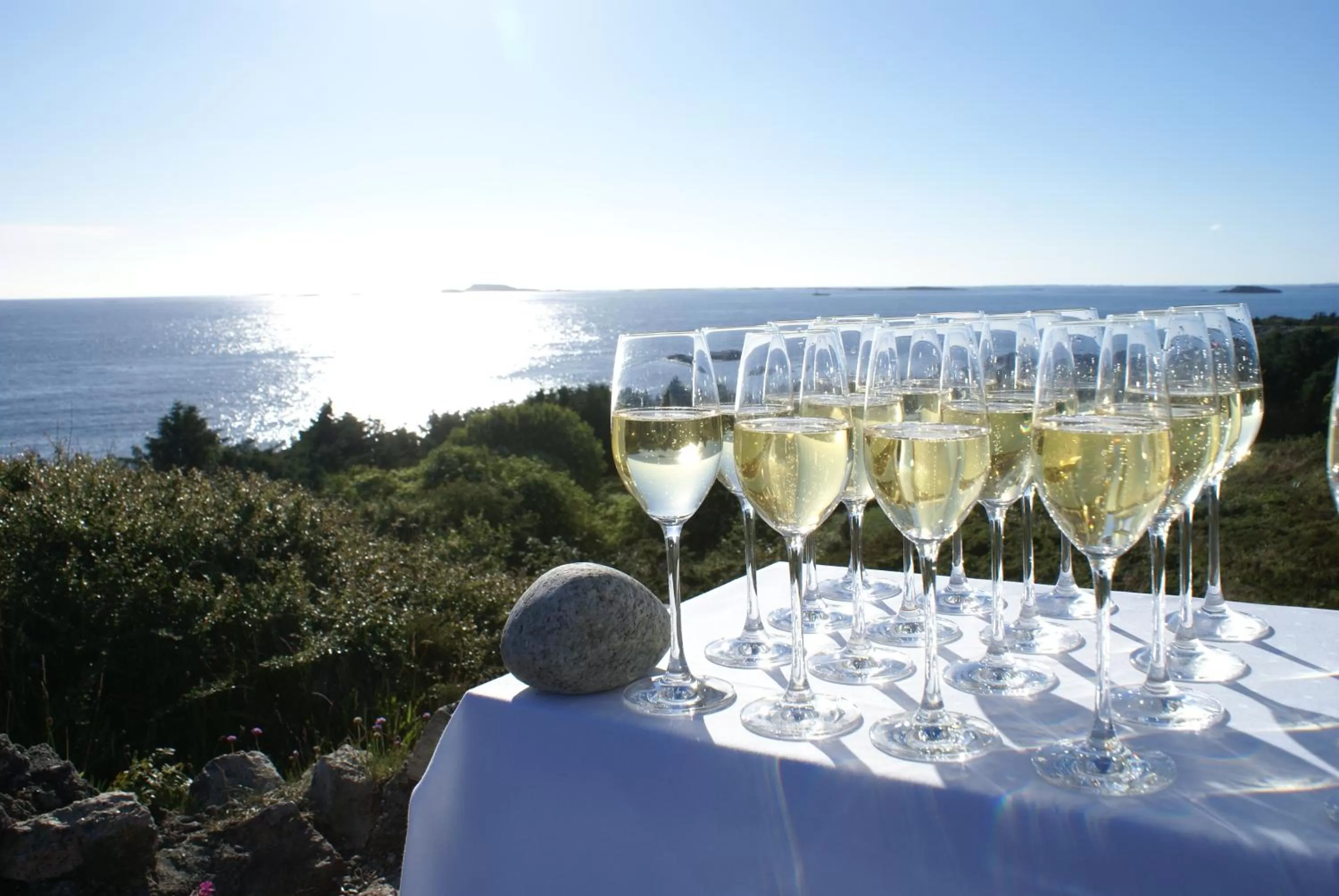 Natural landscape in Hummeren Hotel