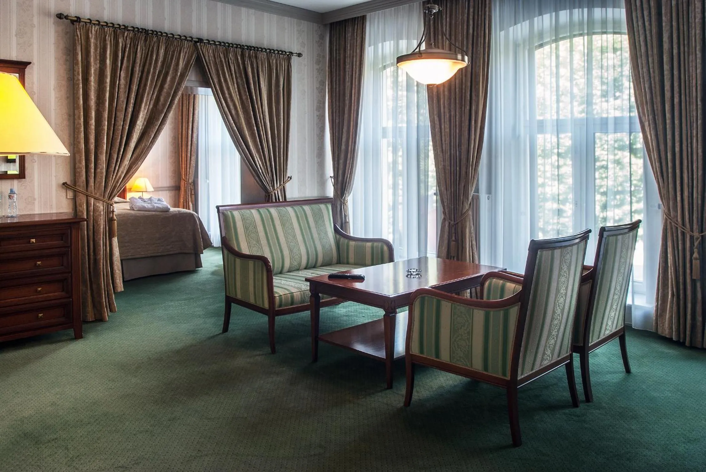 Seating area in Kaunas