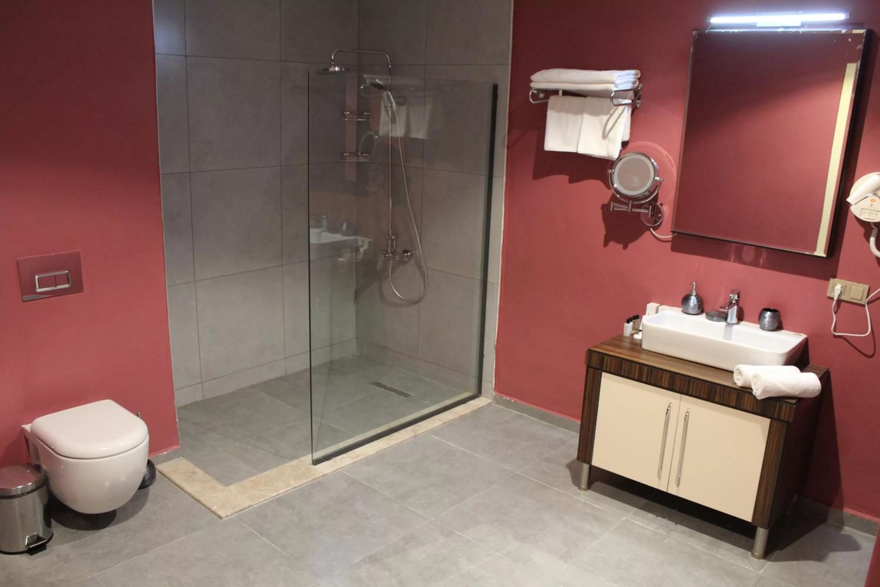 Bathroom in Sky Tower King Hotel