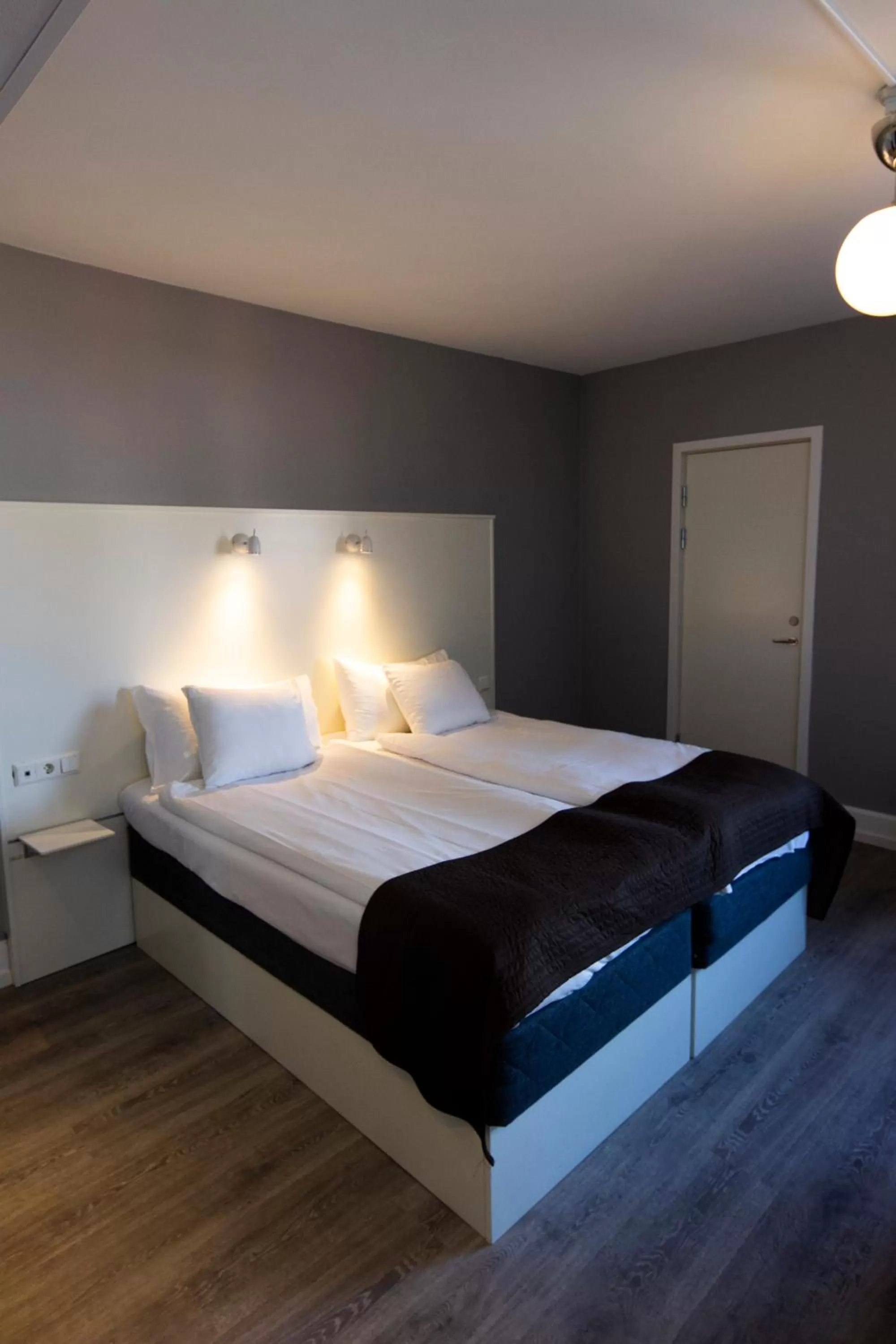 Bed in Hotell Hjalmar