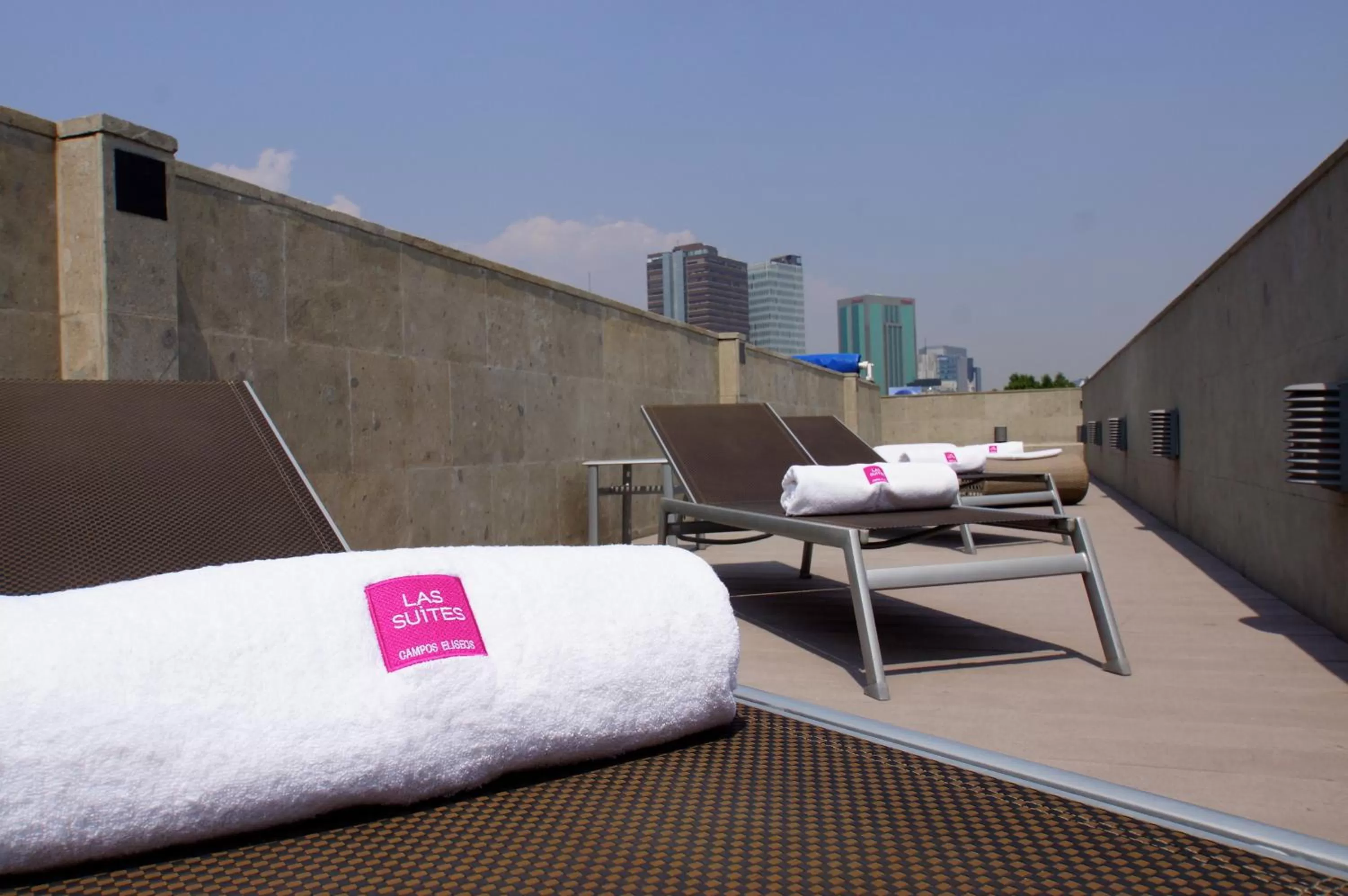 Balcony/Terrace in Las Suites Campos Eliseos