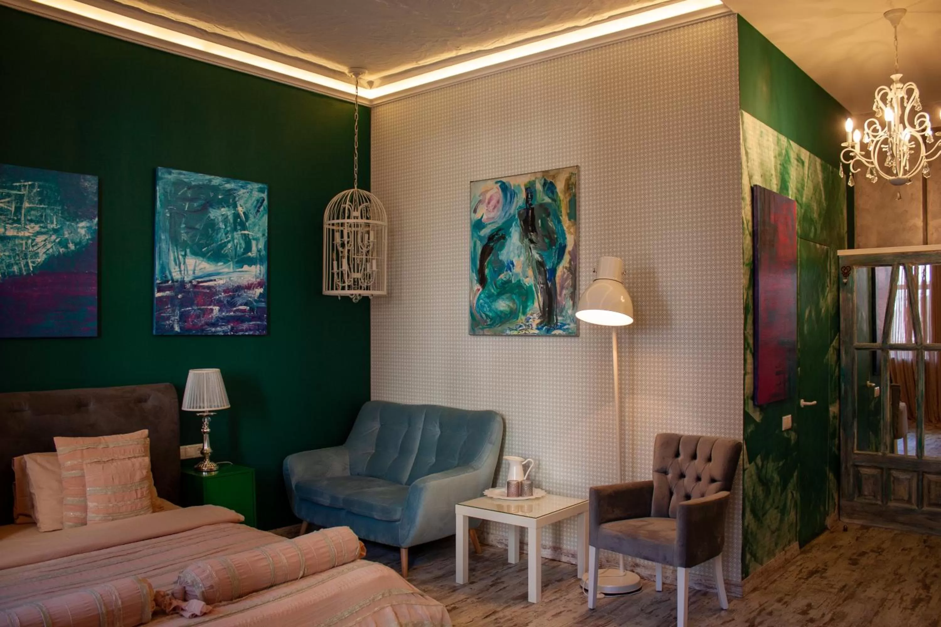 Living room, Seating Area in MaNNa Boutique Hotel