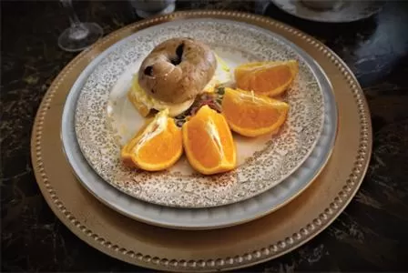 American breakfast in Paducah 1895 Washington Hotel