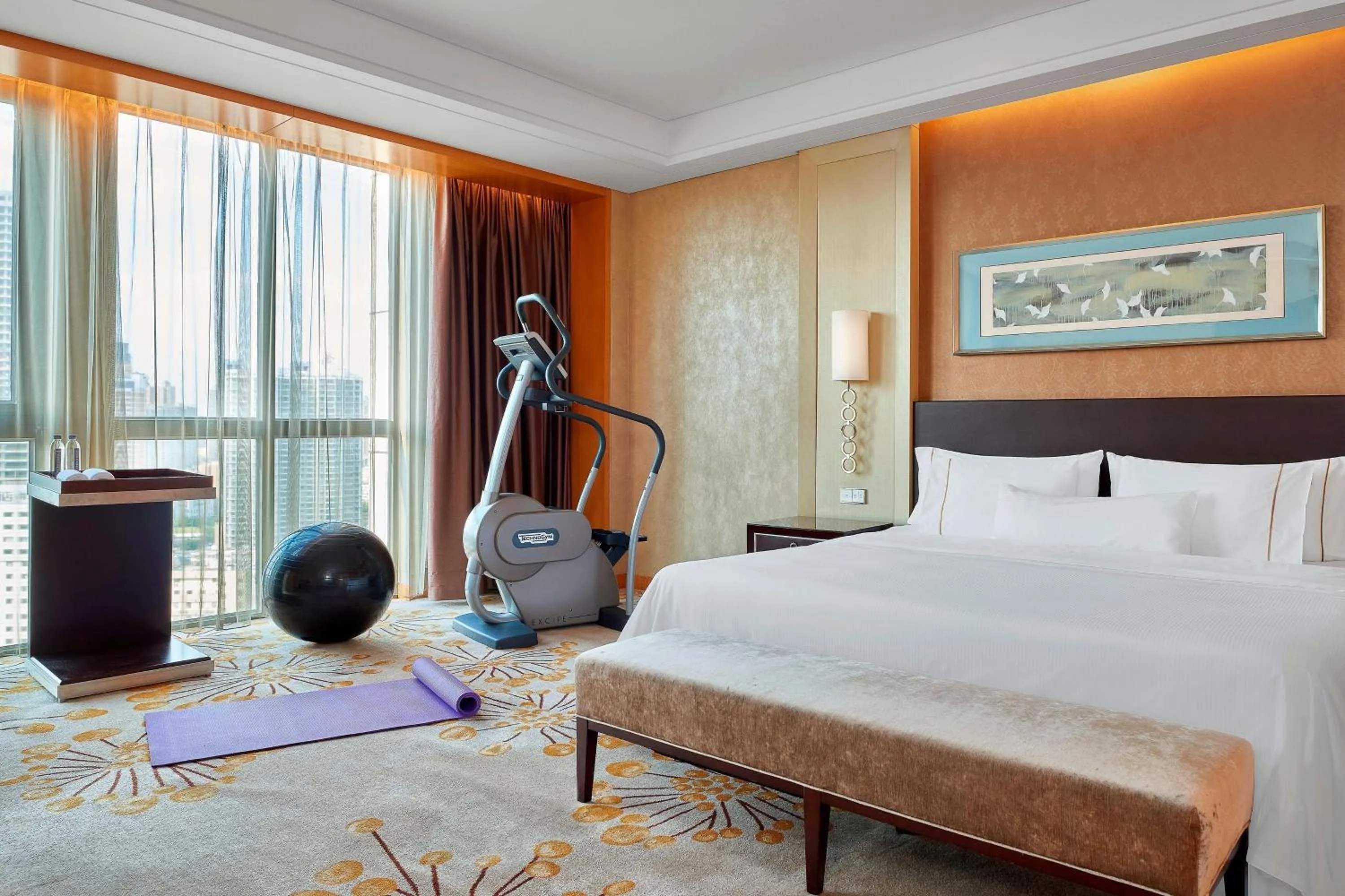 Photo of the whole room, Bed in The Westin Hefei Baohe