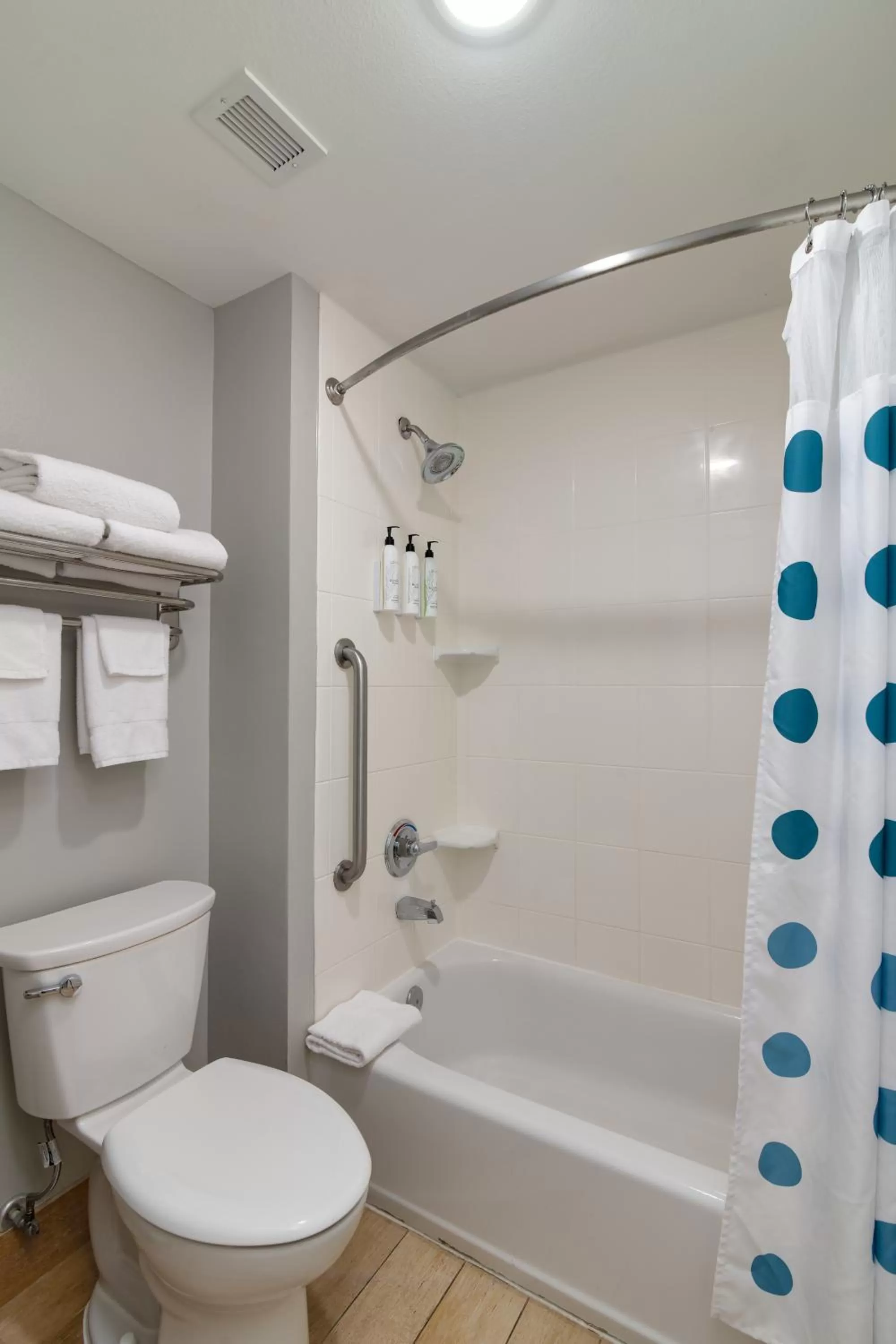Shower in TownePlace Suites by Marriott Dallas McKinney