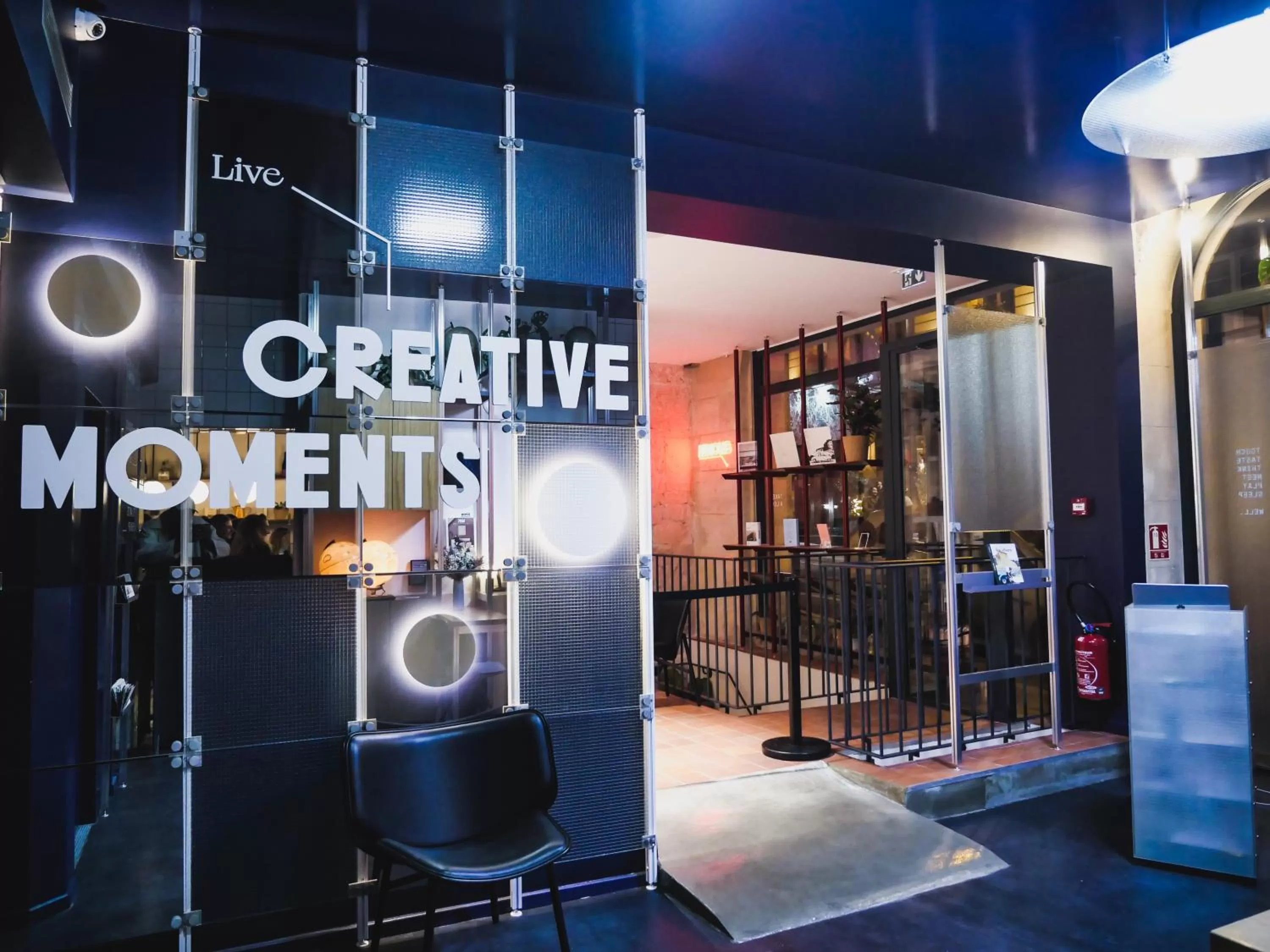 Lobby or reception in French Theory