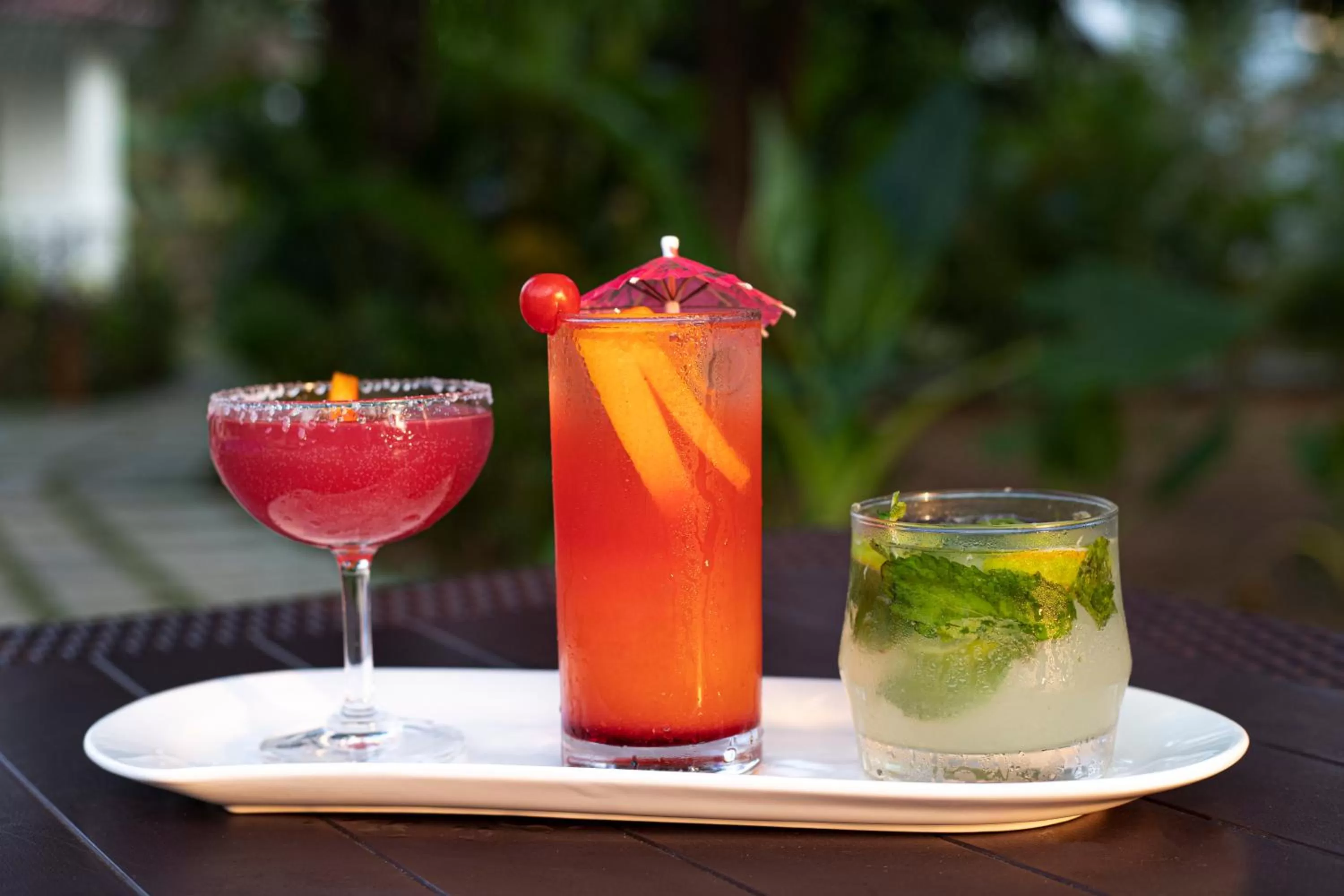 Drinks in Wild Berry Resort Agonda