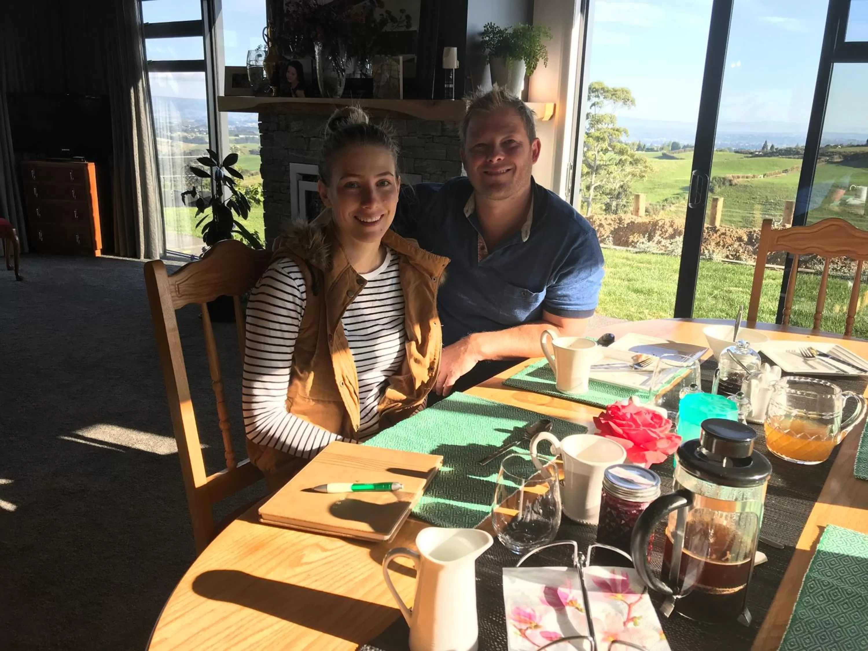 People in Arohanui Rural Retreat B&B