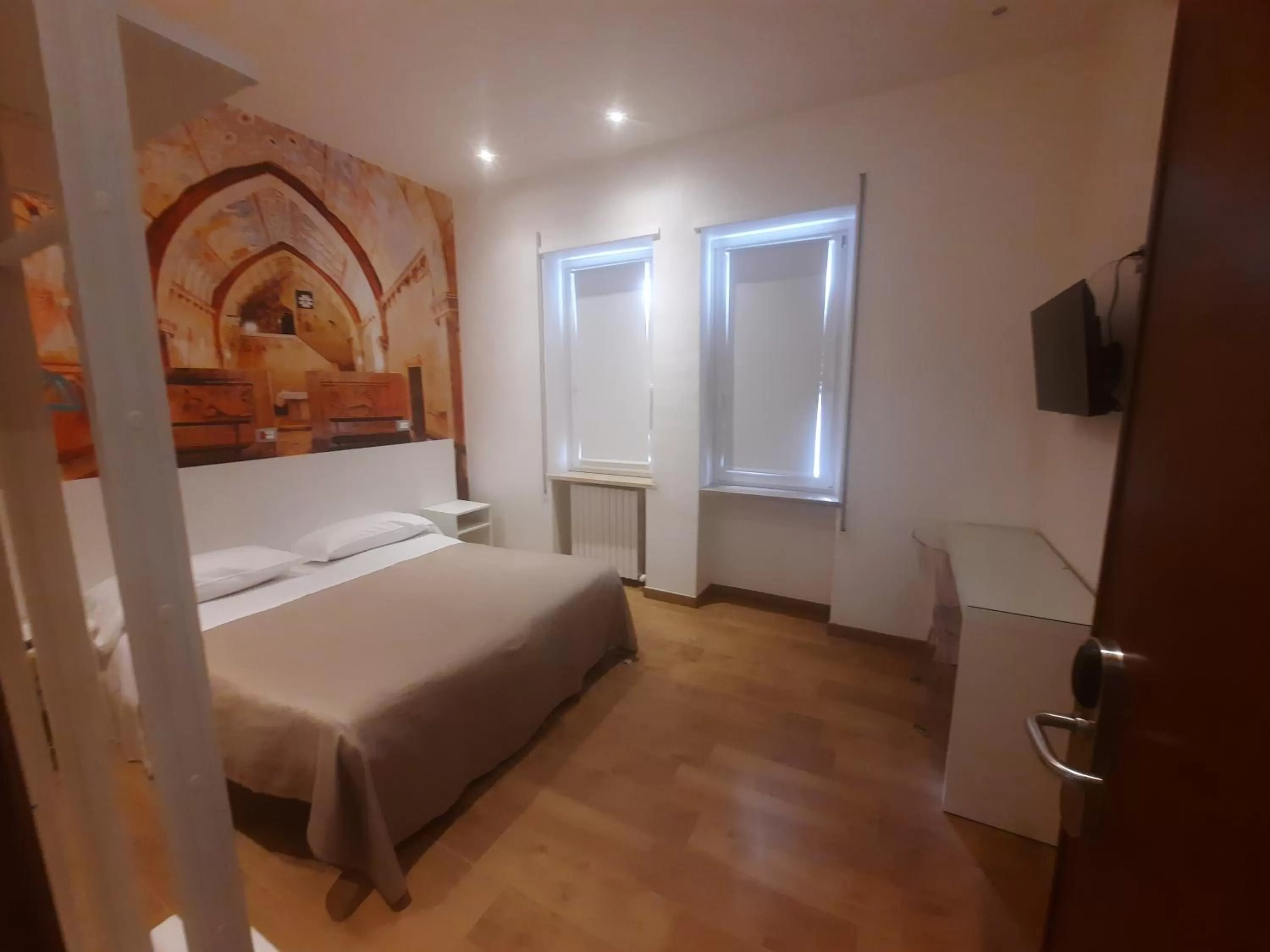 Bed in Hotel Porta Rivera