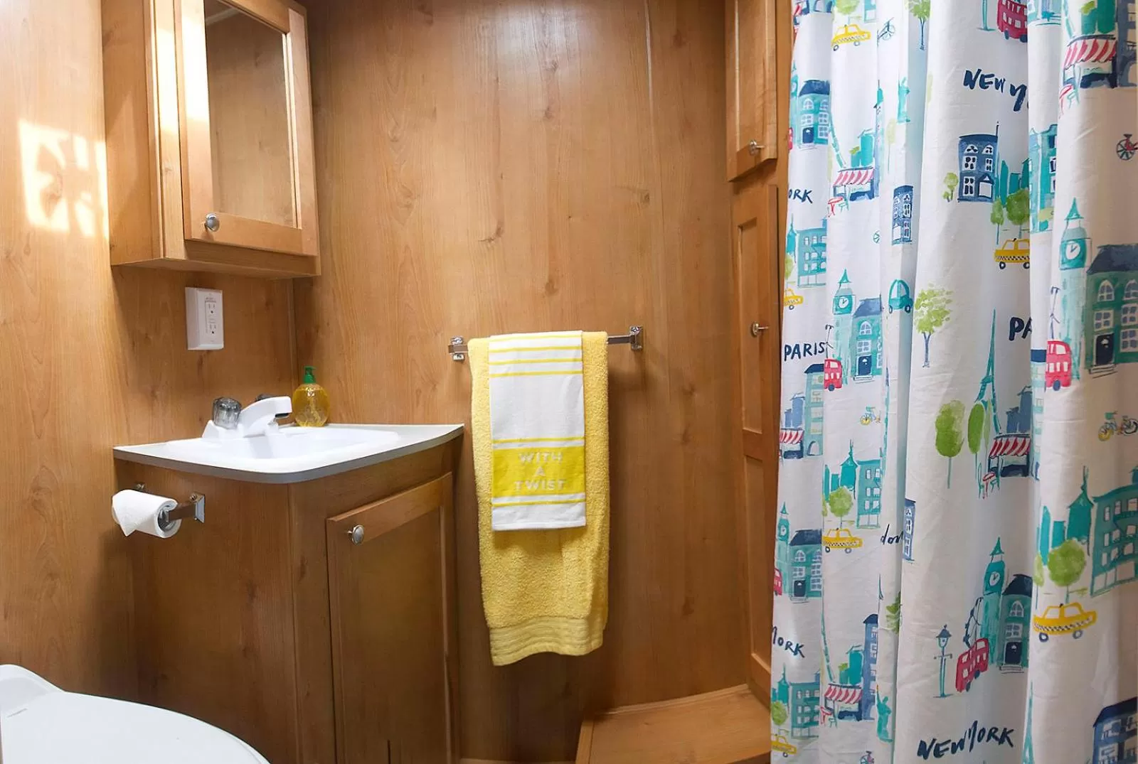 Bathroom in Rêves de Moutons