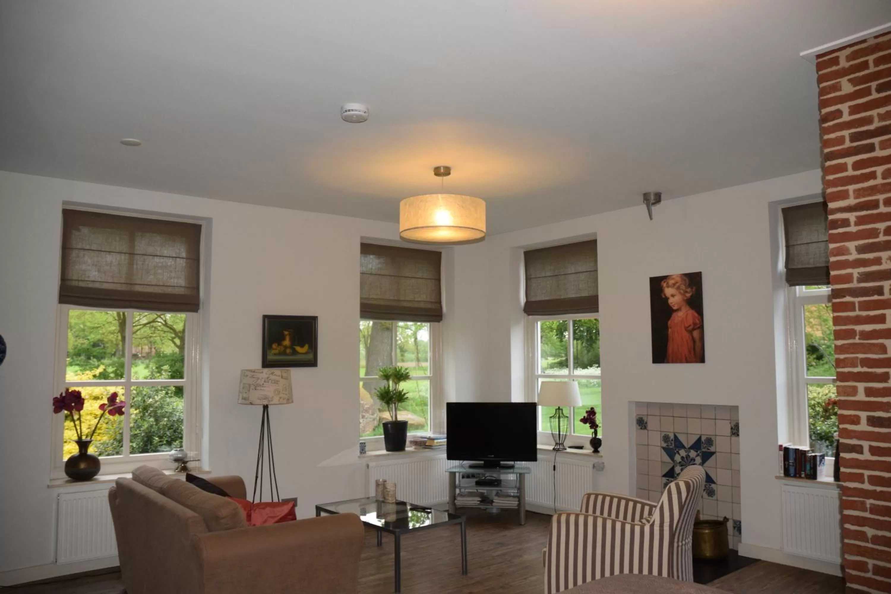 Living room in De Hiddinghhoeve