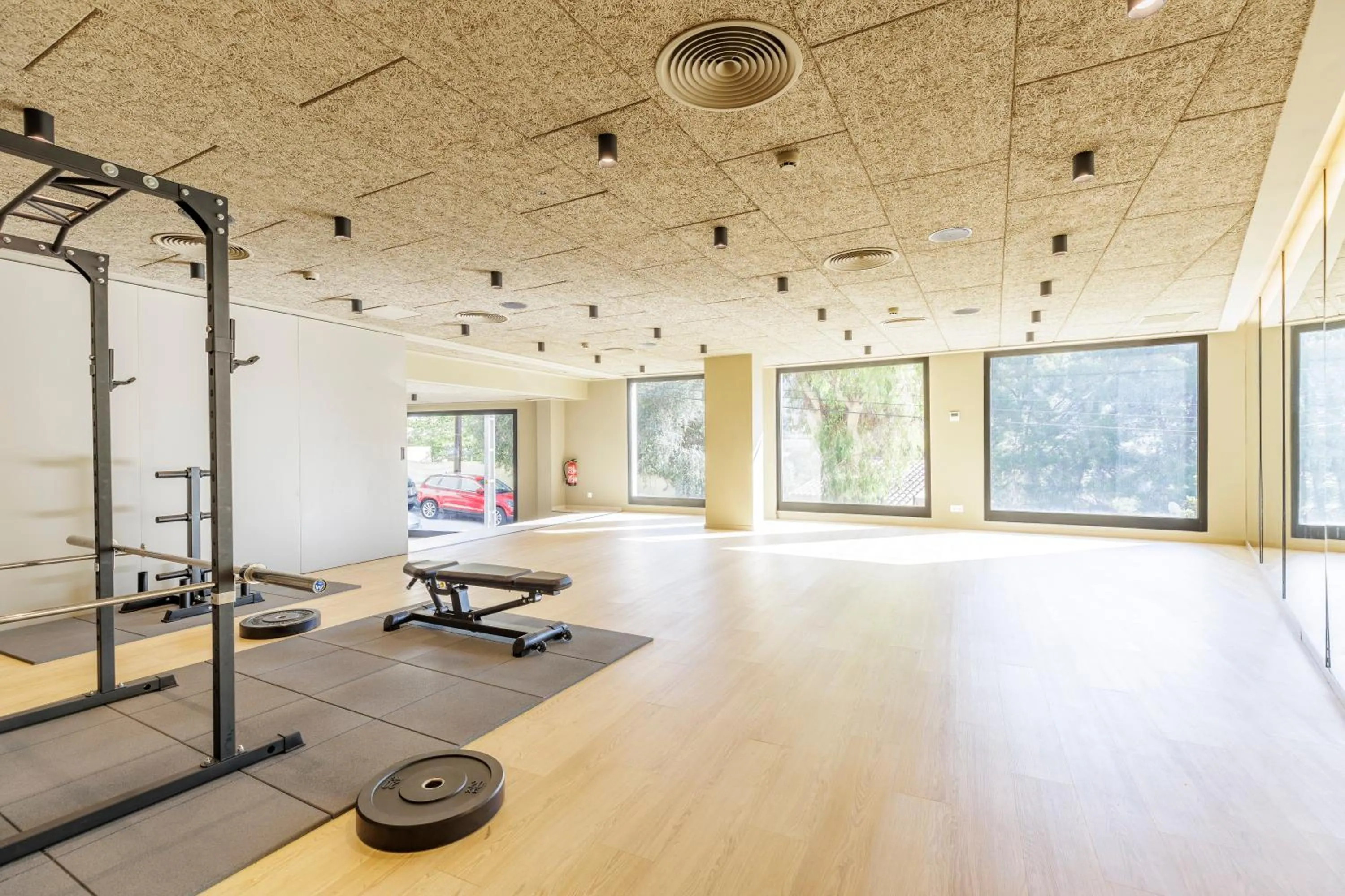 Fitness centre/facilities in Hotel Eden Nord Soller