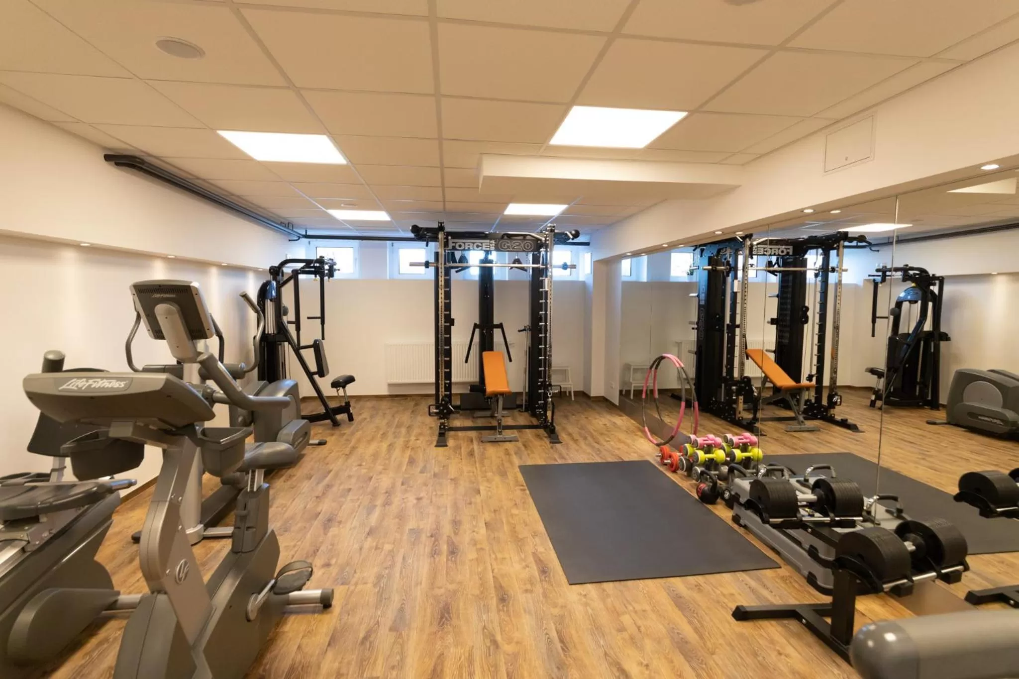 Fitness centre/facilities in Hotel Wald und See