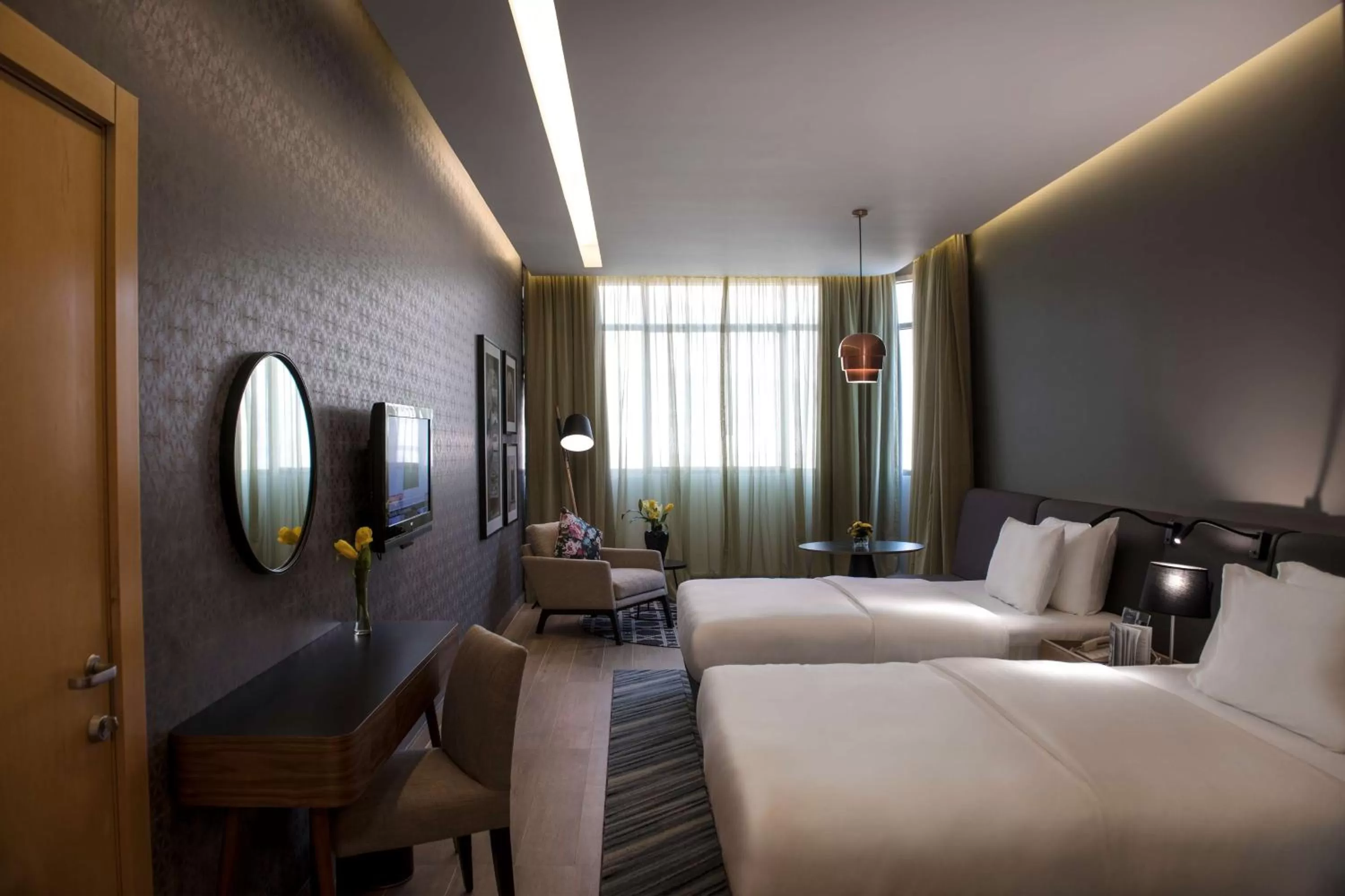 Photo of the whole room, Bed in Radisson Blu Hotel, Beirut Verdun