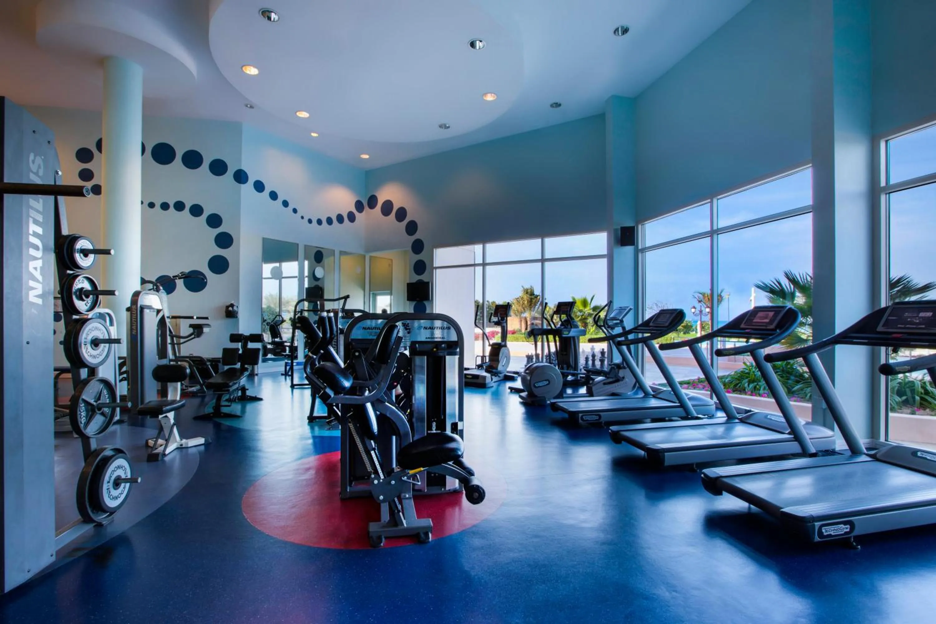 Fitness centre/facilities in Danat Jebel Dhanna Resort