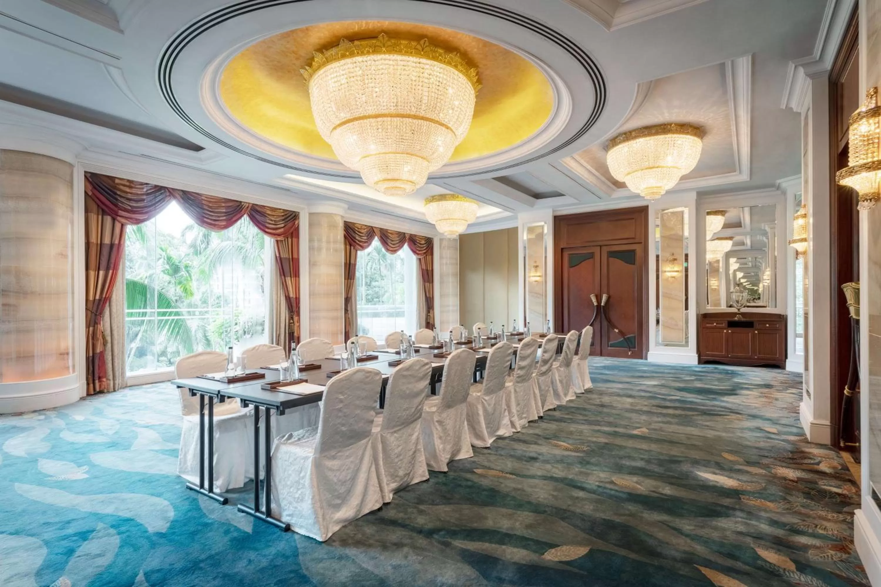 On site in Shangri-La Singapore