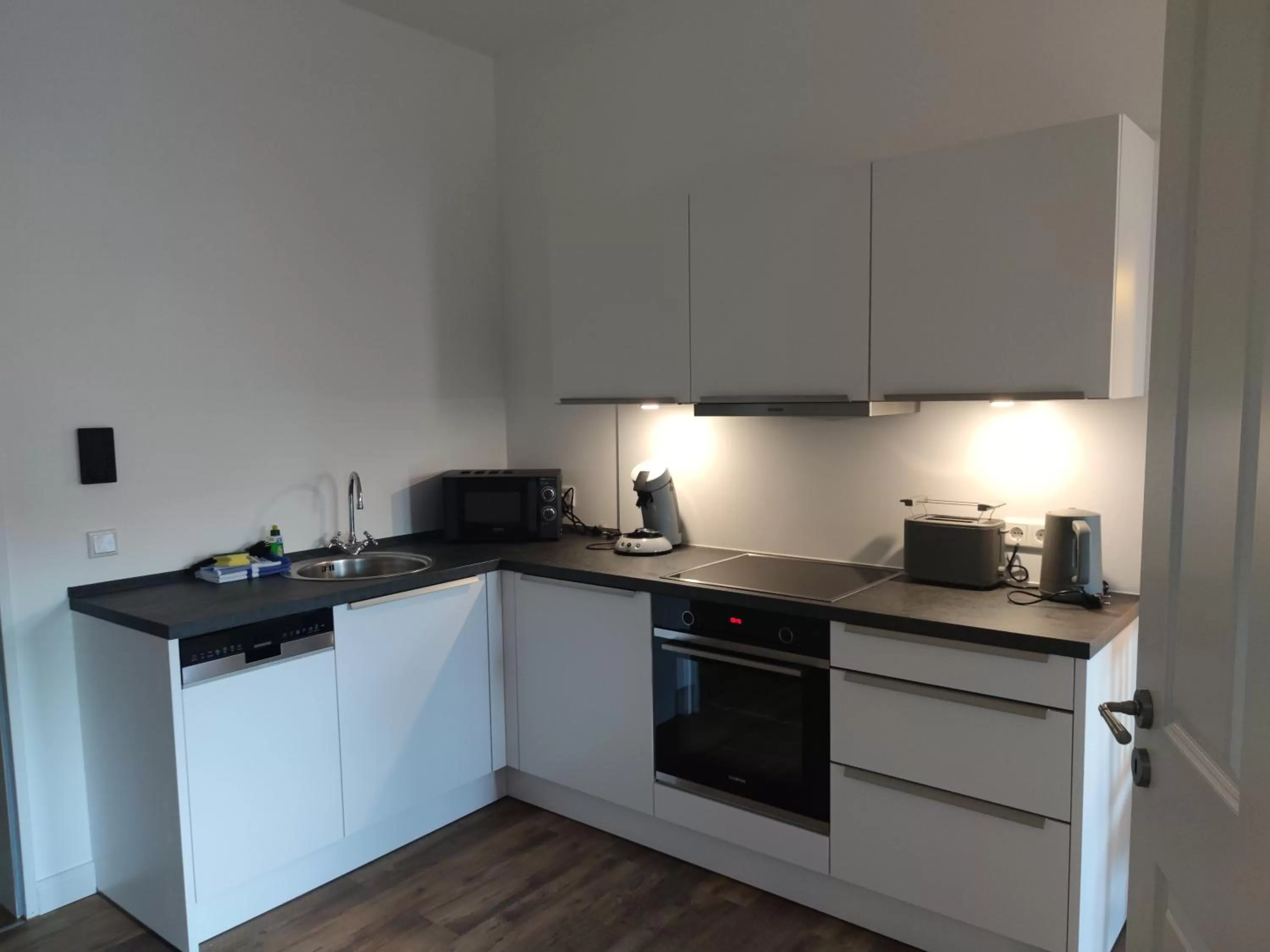Kitchen or kitchenette in Landapartments Smitmans