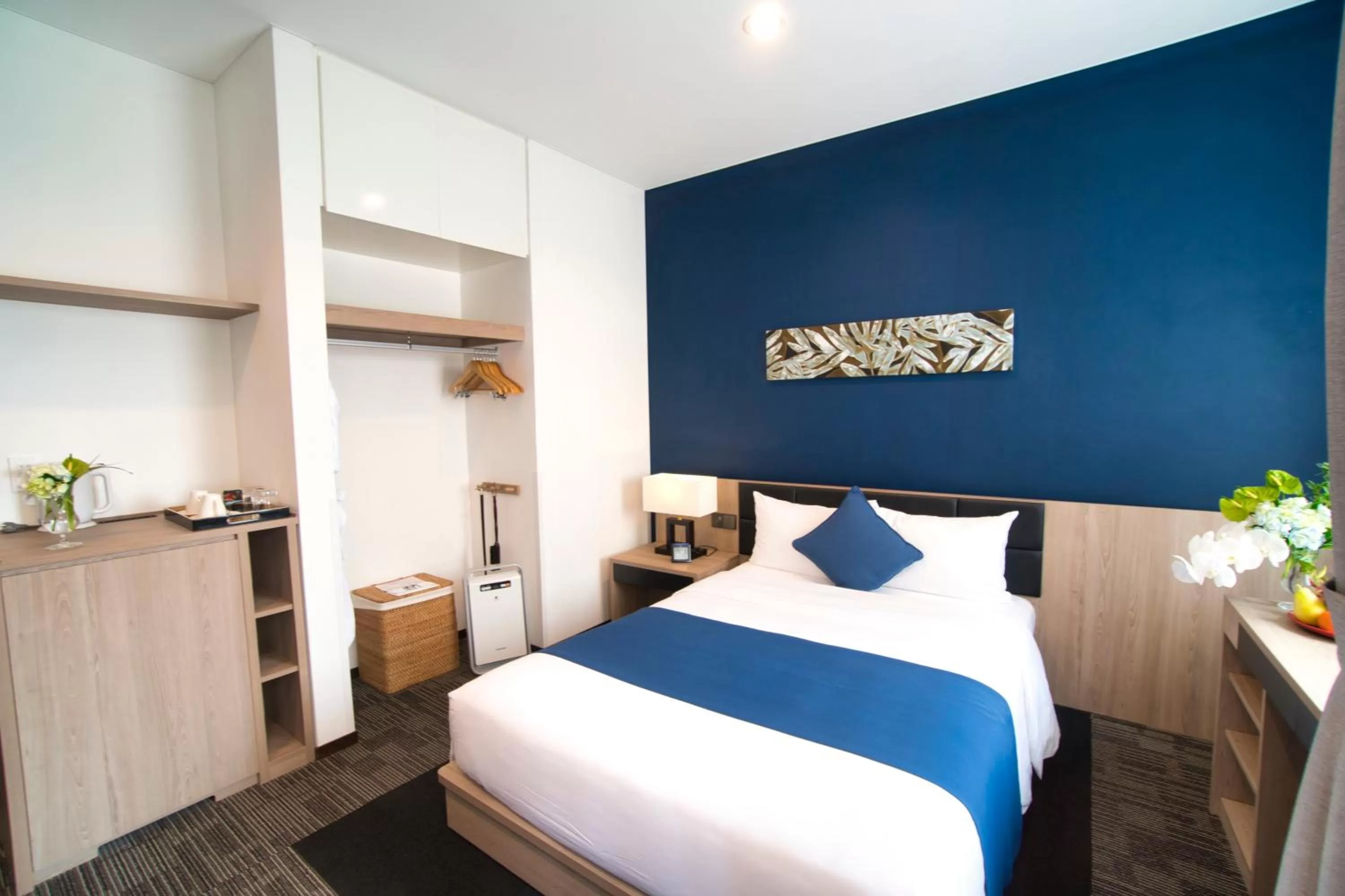 Bedroom, Bed in Roygent Parks Hanoi