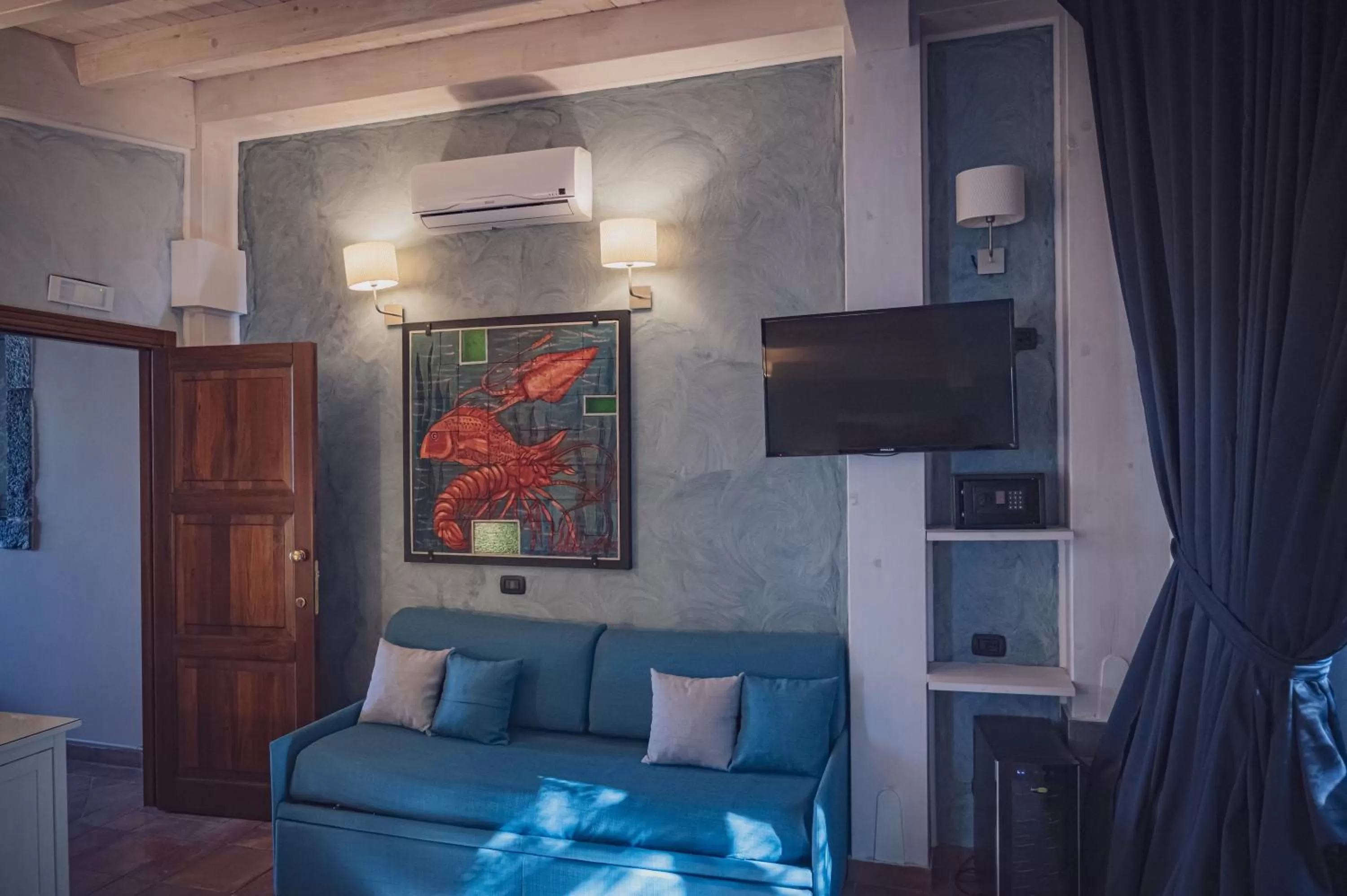 TV and multimedia, Bed in La Dimora del Faro