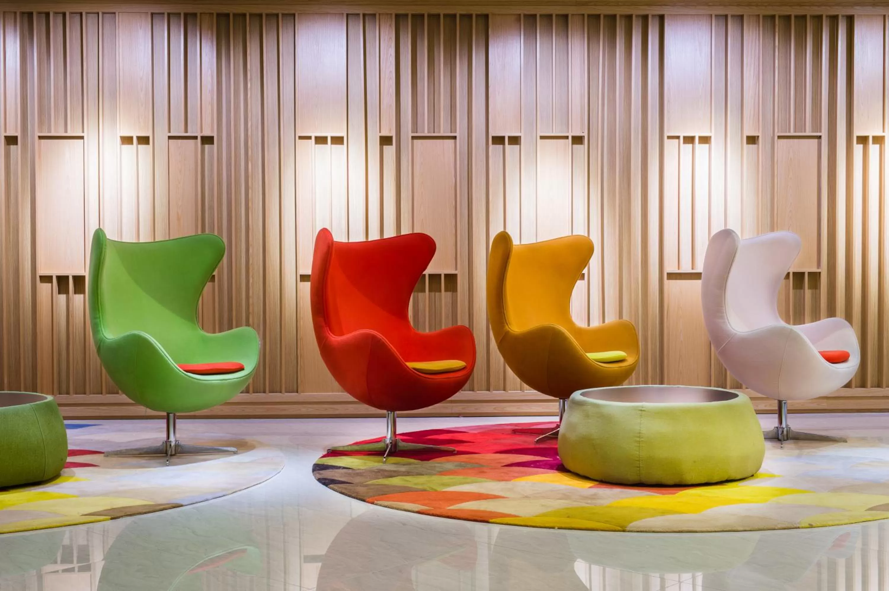 Seating area in Furama City Centre