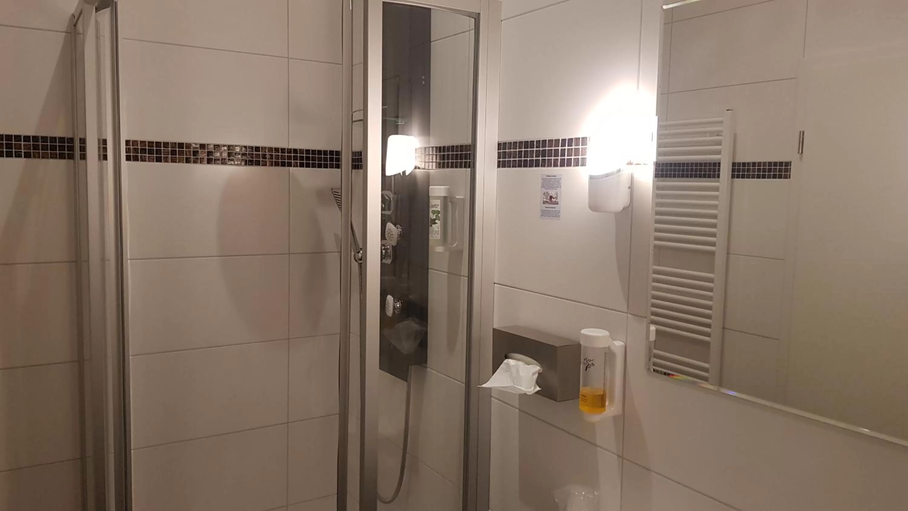 Shower in Hotel Amber Altstadt
