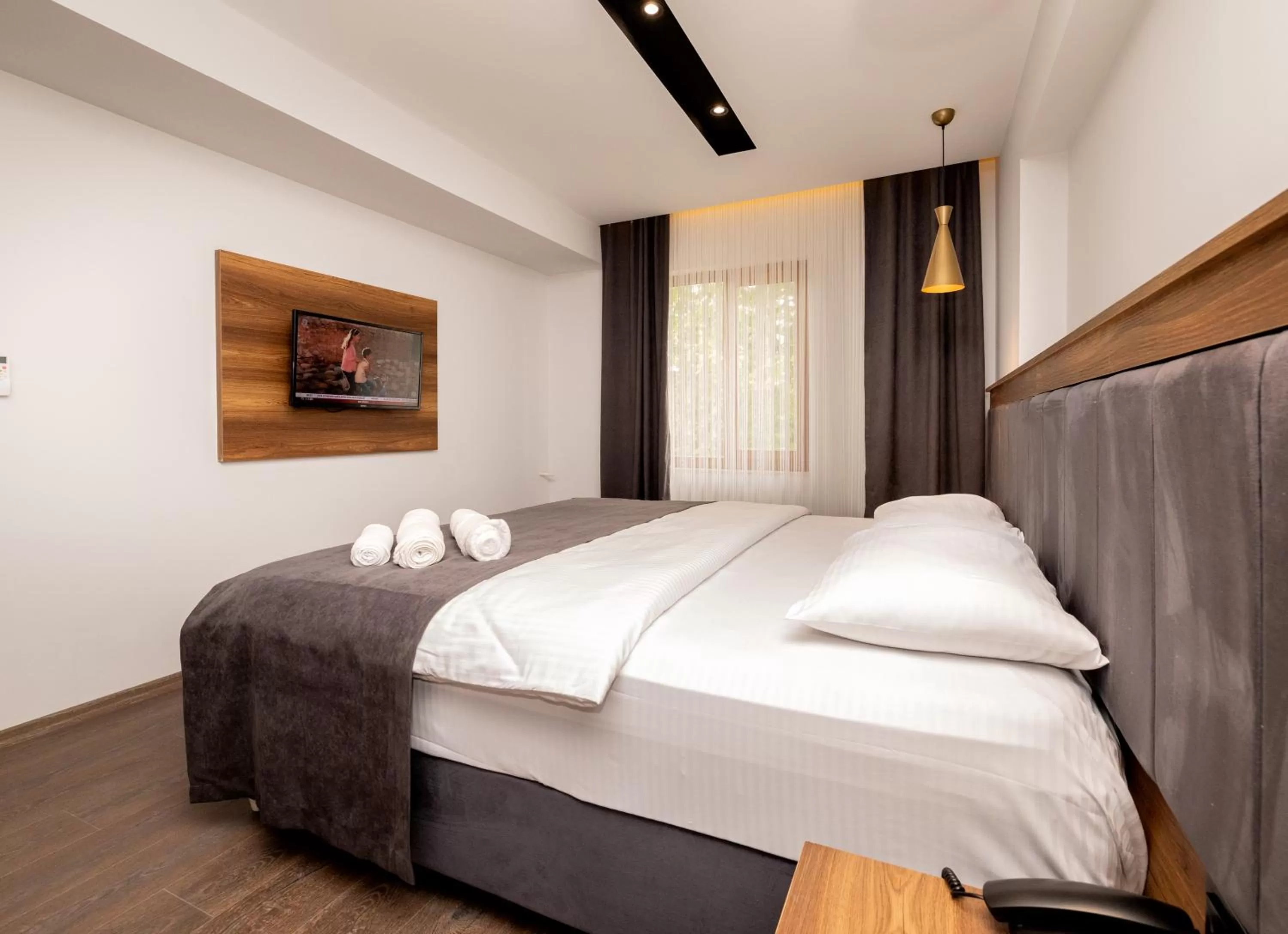 Bed in Türkler Suite Hotel