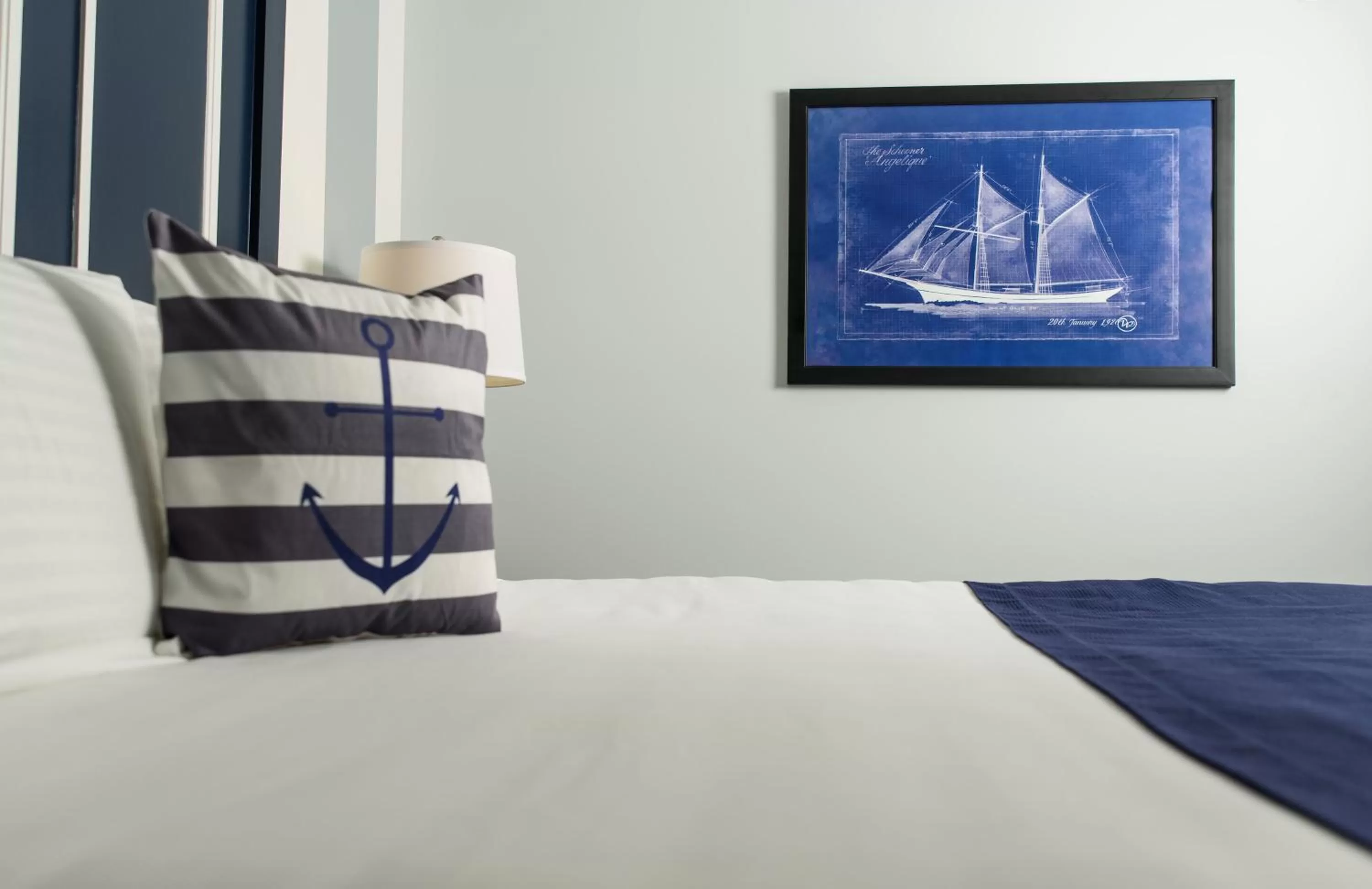 Photo of the whole room, Bed in Marker 8 Hotel and Marina