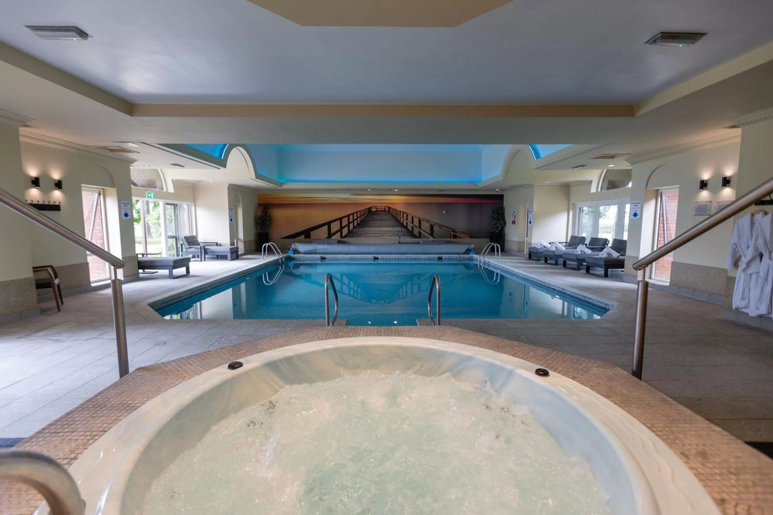 Swimming pool in Albrighton Hall Hotel and Spa, a member of Radisson Individuals