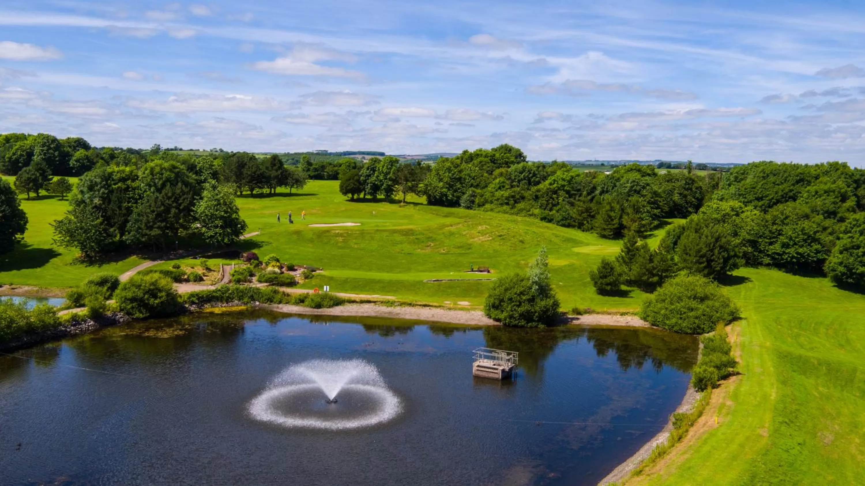Bird's eye view in China Fleet Country Club