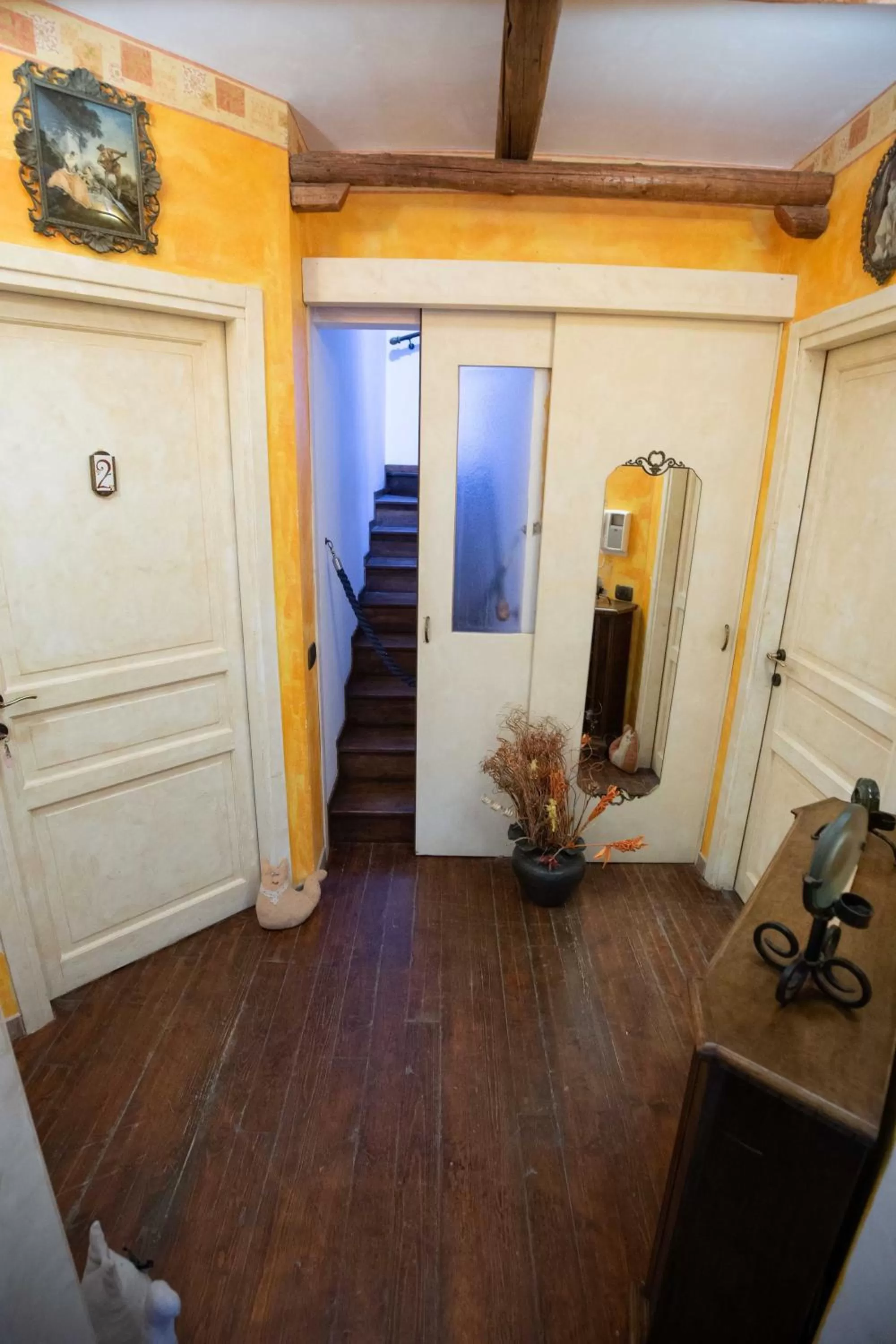 On site in La Casa In Pietra