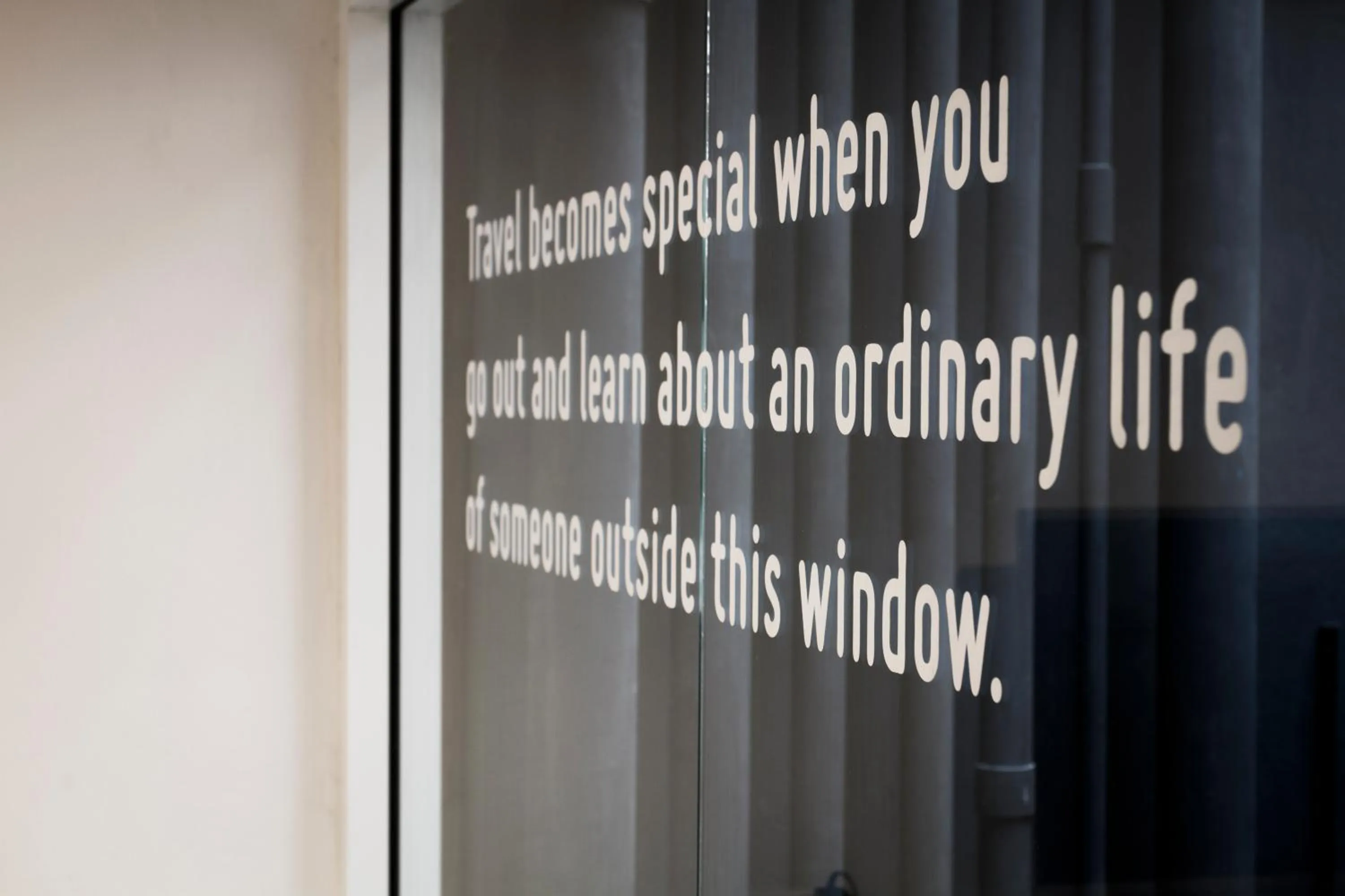 Decorative detail in Bed One Block Hostel