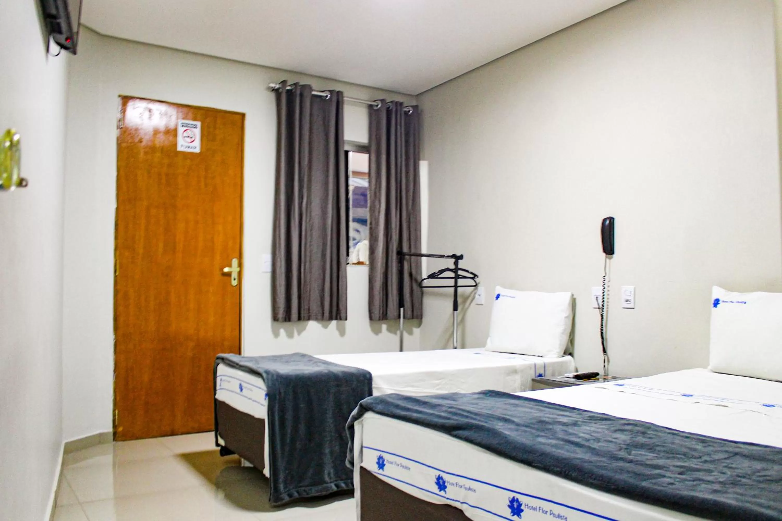 Bed in Hotel Flor Paulista