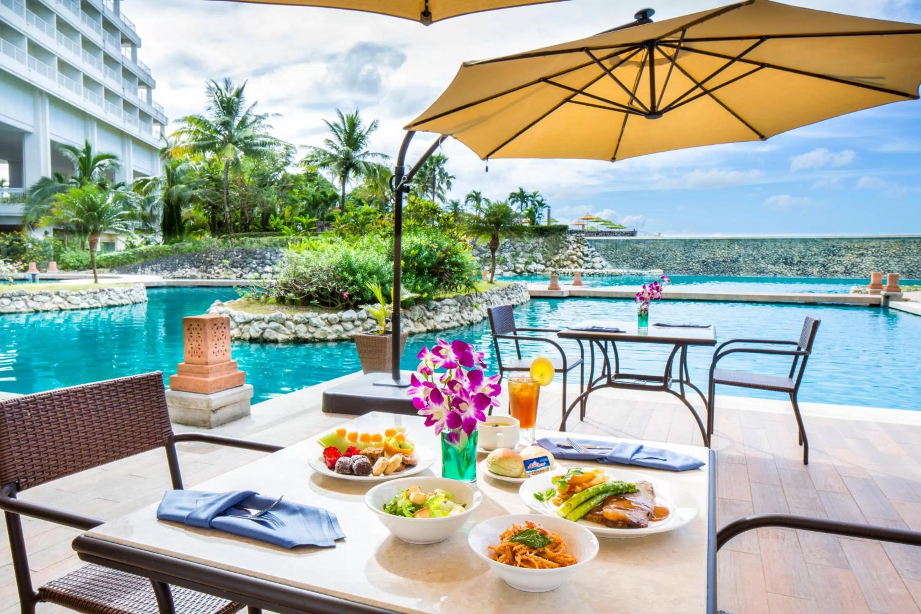 Breakfast in RIHGA Royal Laguna Guam Resort