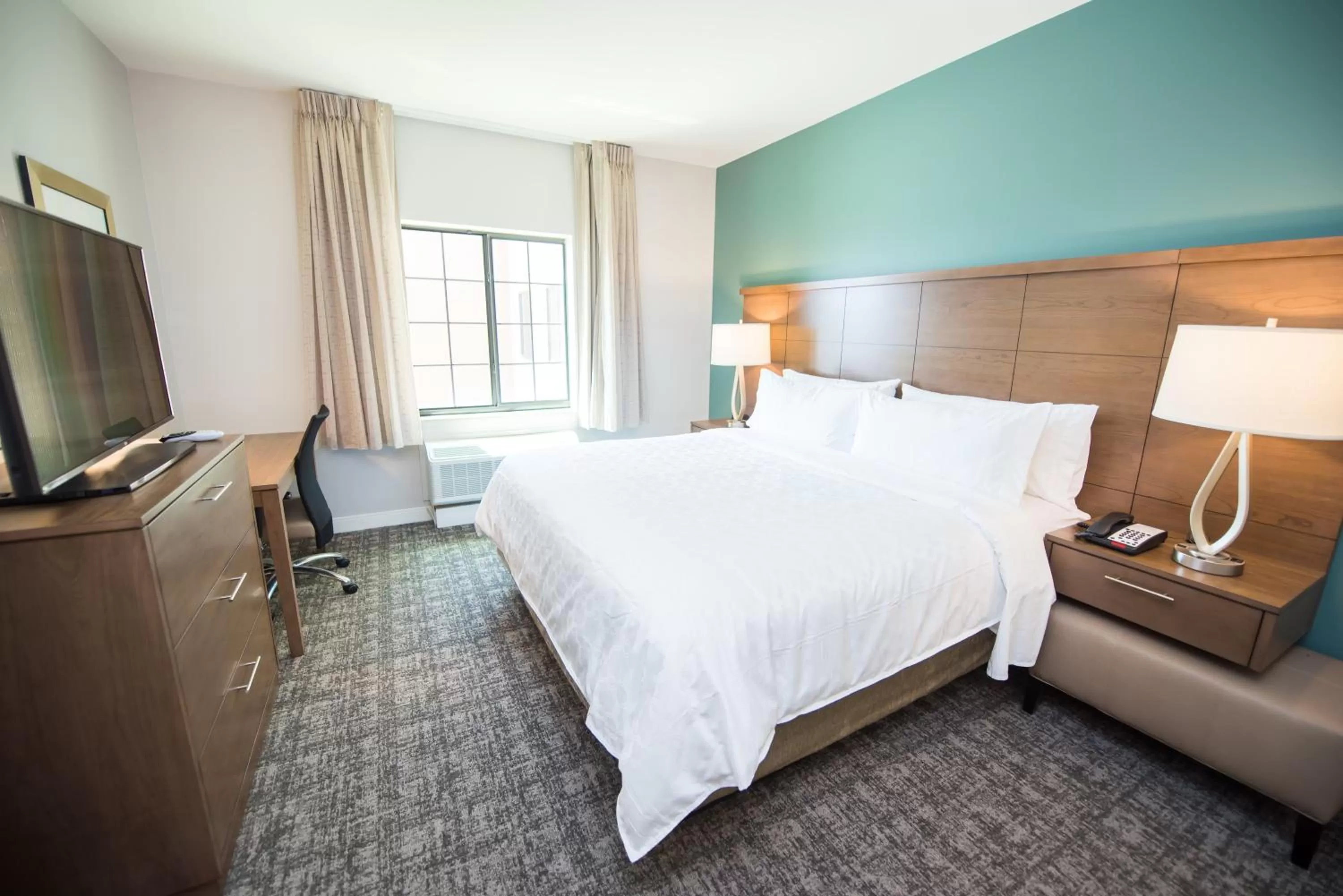 Photo of the whole room, Bed in Staybridge Suites Houston - Humble Beltway 8 E by IHG