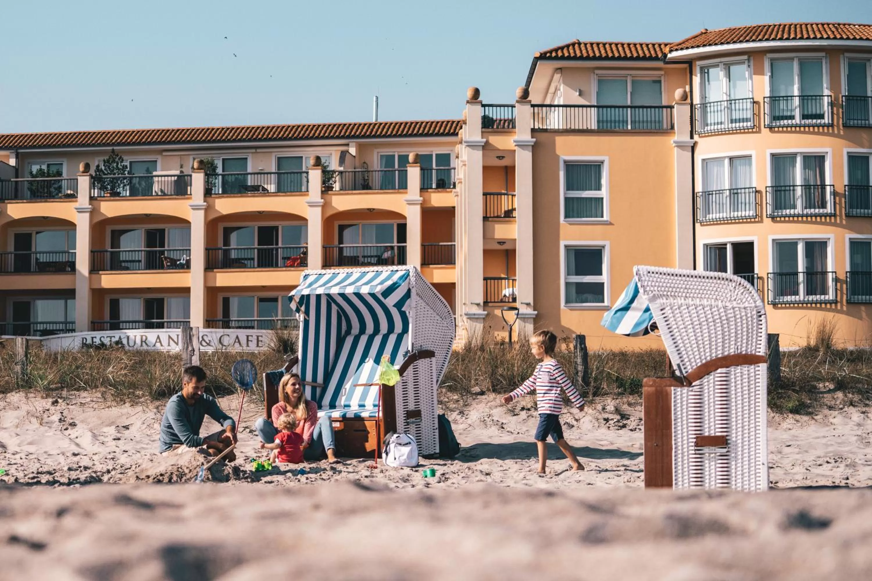Beach in Hotel Gran BelVeder & Ostsee Therme Resort & Spa