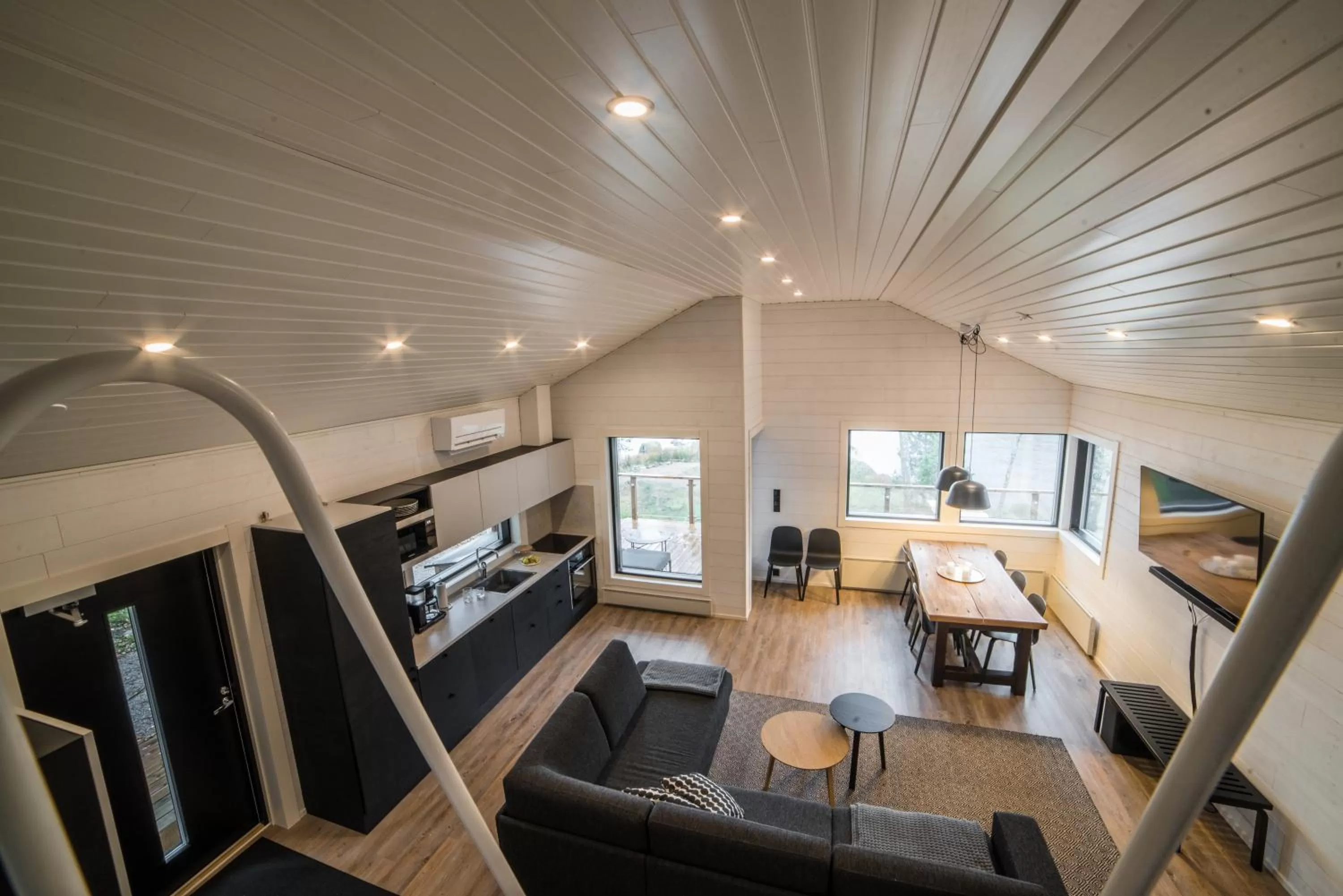 Living room in Sahanlahti Resort