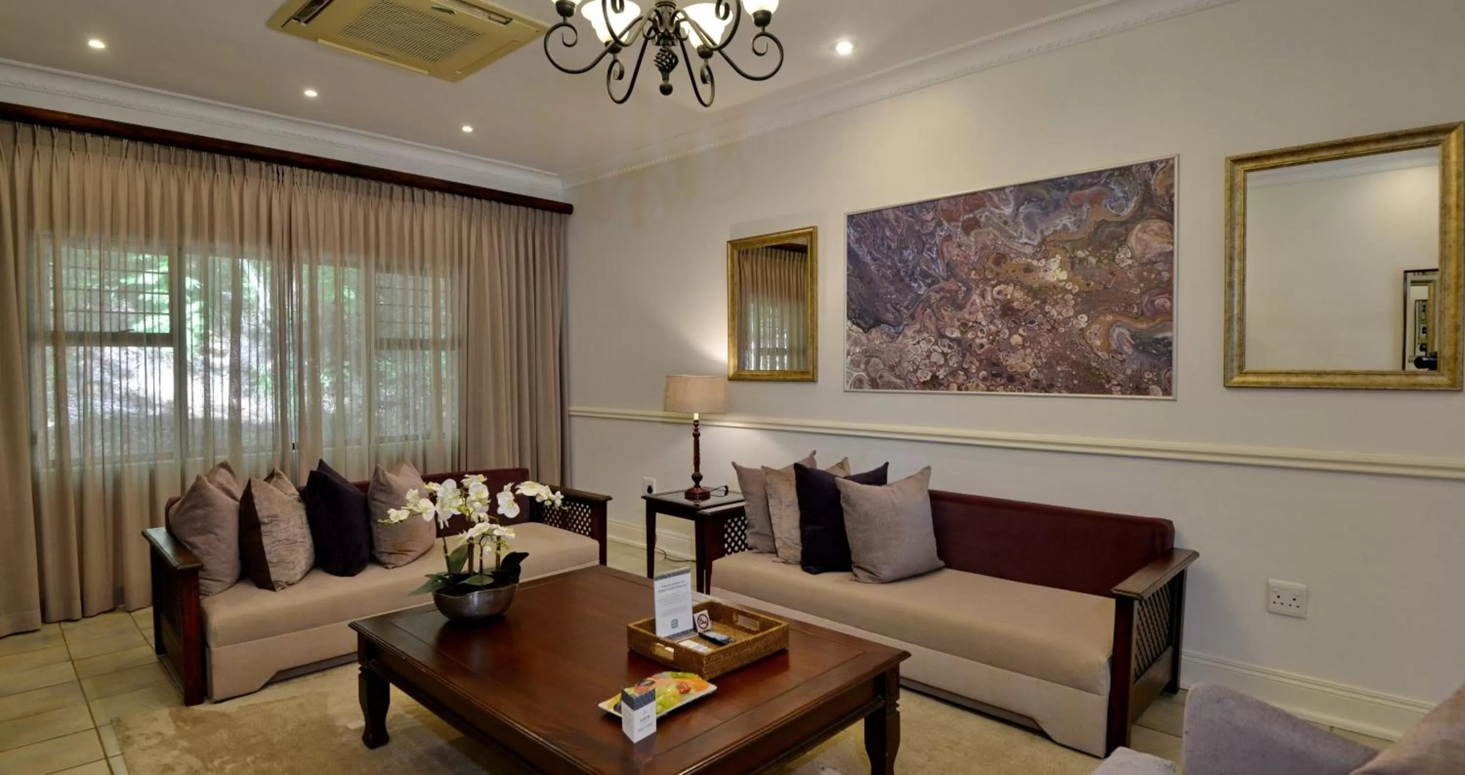 Seating area in ANEW Resort Hunters Rest Rustenburg