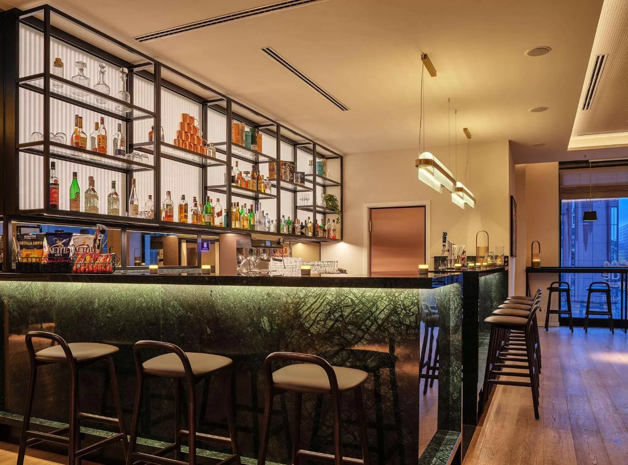 Lounge or bar in Adina Apartment Hotel Cologne