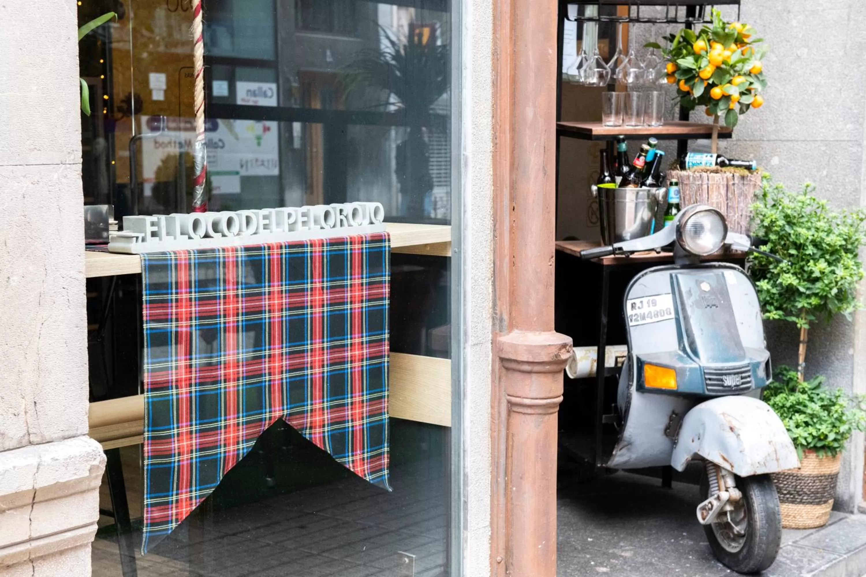 Facade/entrance in Hotel Fruela